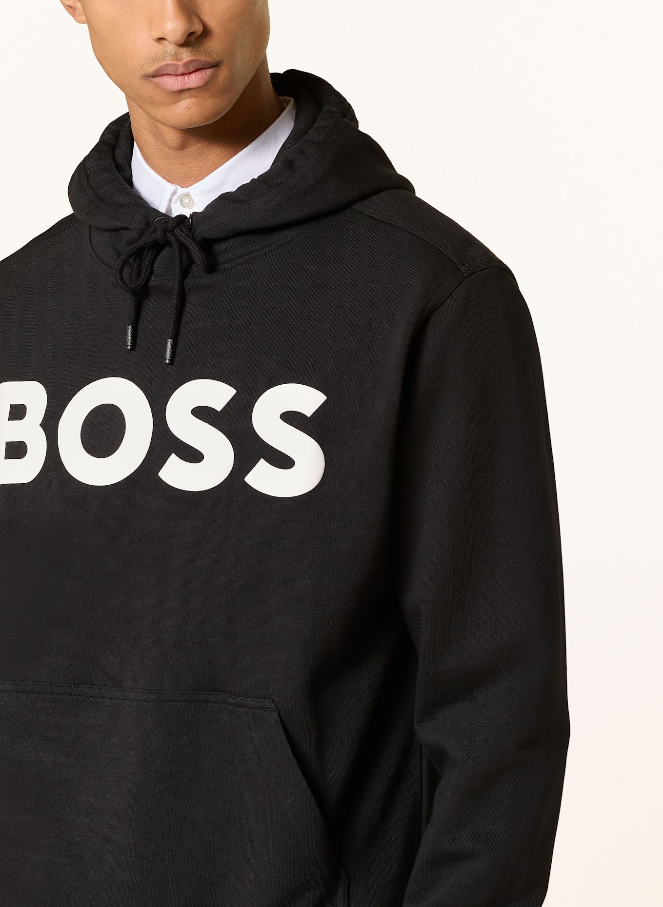 BOSS Hoodie WEBASIC: SCHWARZ