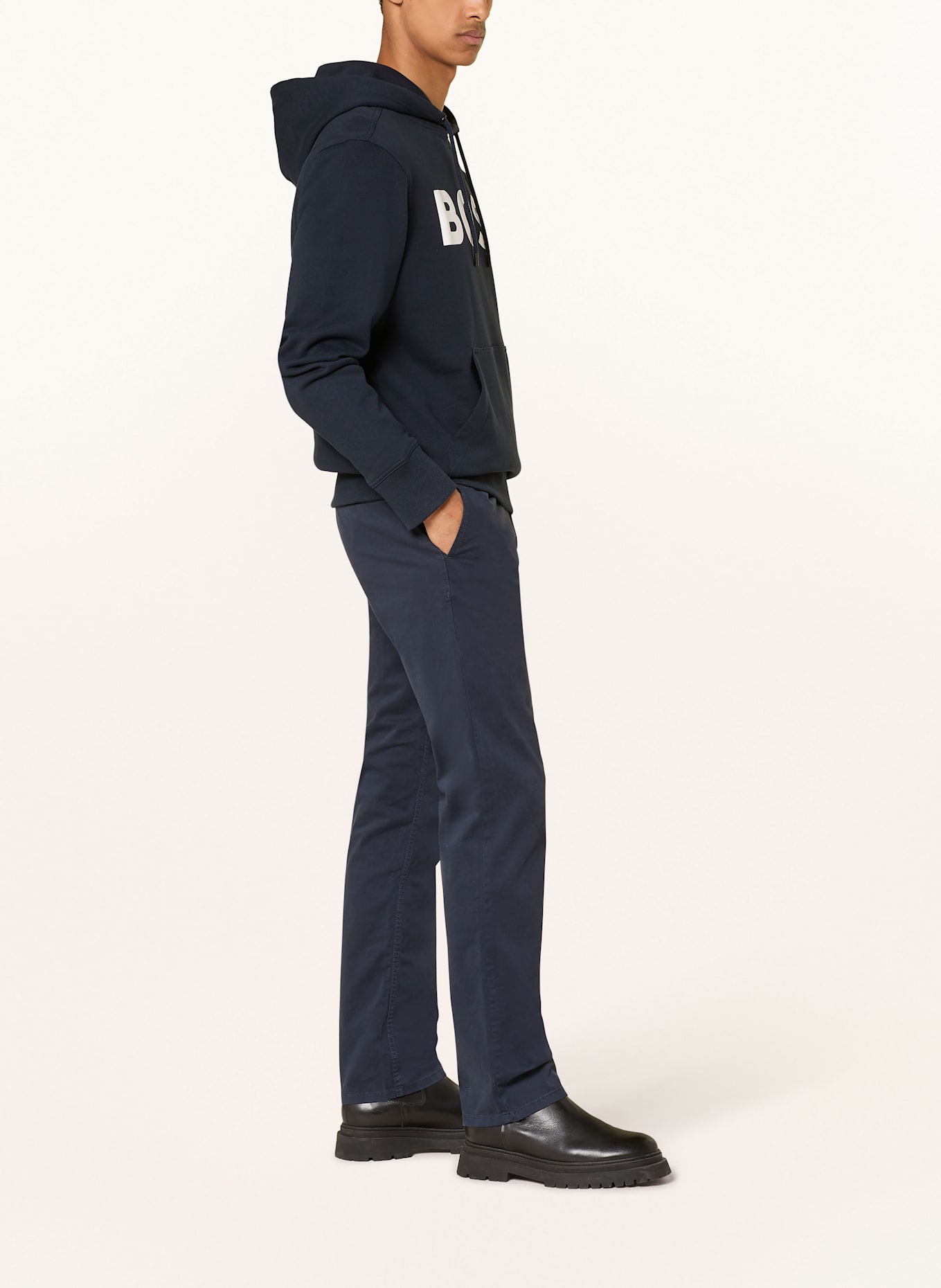 BOSS Hoodie WEBASIC: DARK BLUE