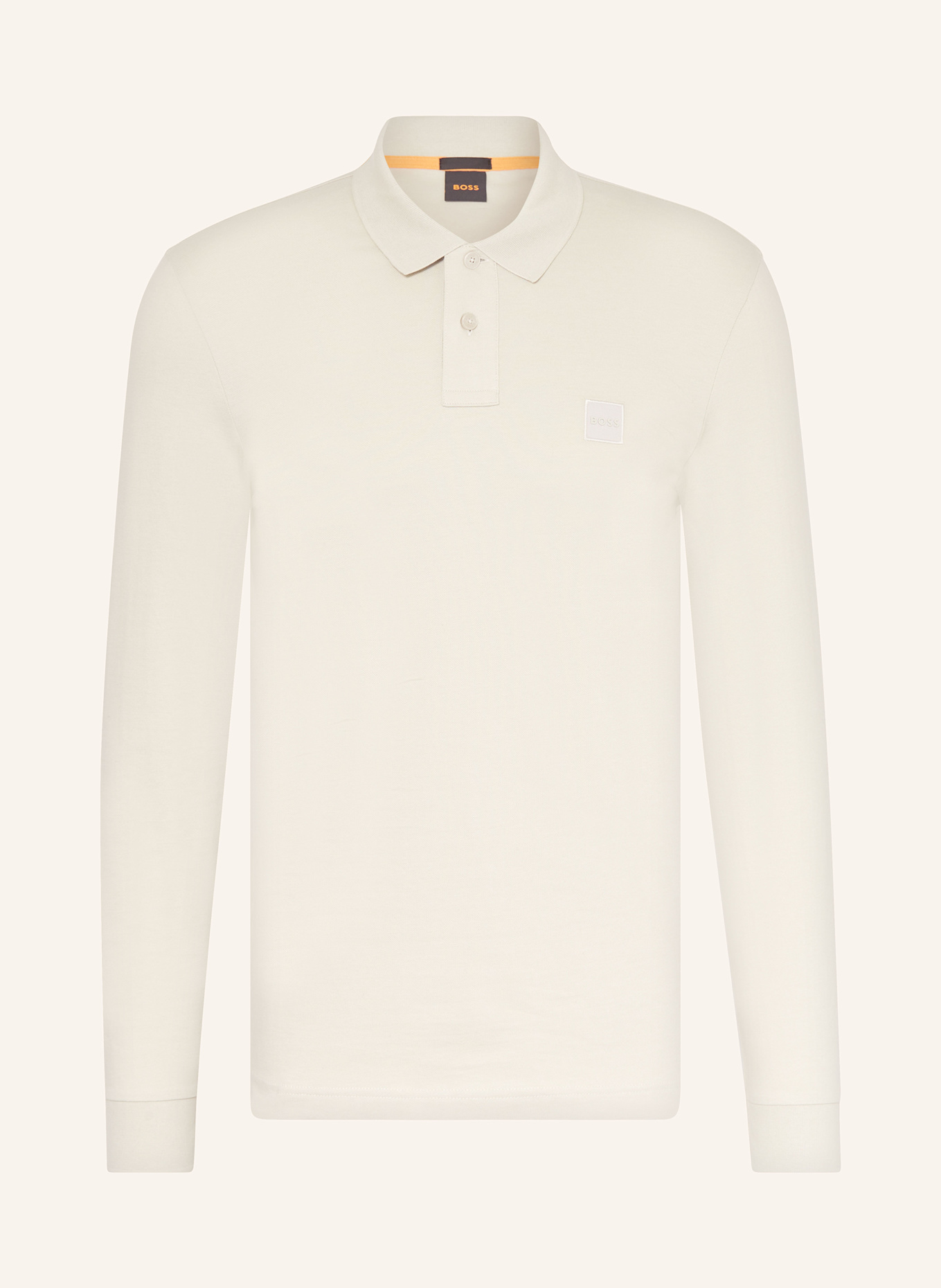 BOSS Piqué-Poloshirt PASSERBY Slim Fit: BEIGE