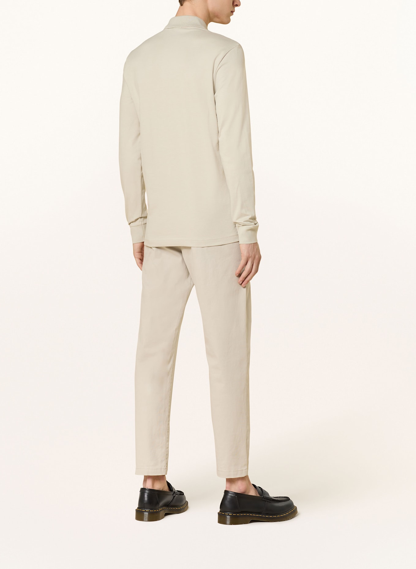 BOSS Piqué-Poloshirt PASSERBY Slim Fit: BEIGE