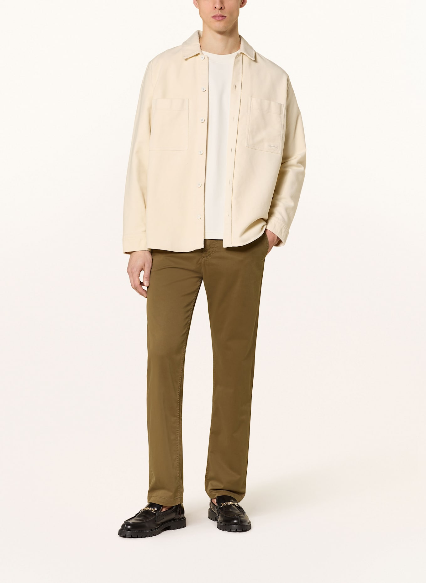 BOSS Chino REGULAR-1 Regular Fit: KHAKI