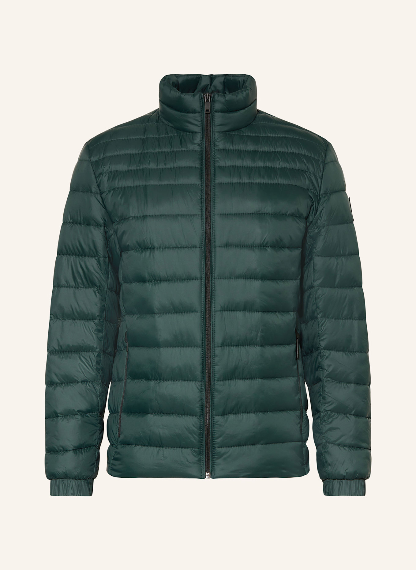 BOSS Kurtka pikowana ODEN: CIEMNOZIELONY