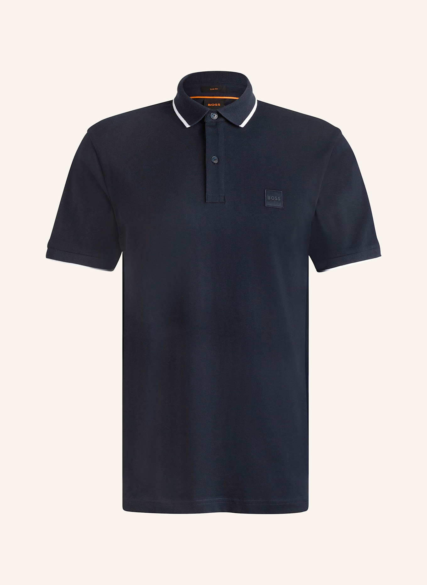 BOSS Piqué-Poloshirt PASSERTIP: DUNKELBLAU