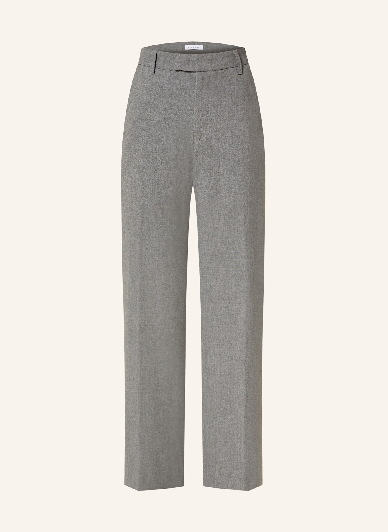 MRS & HUGS Wide leg trousers, Color: GRAY (Image 1)