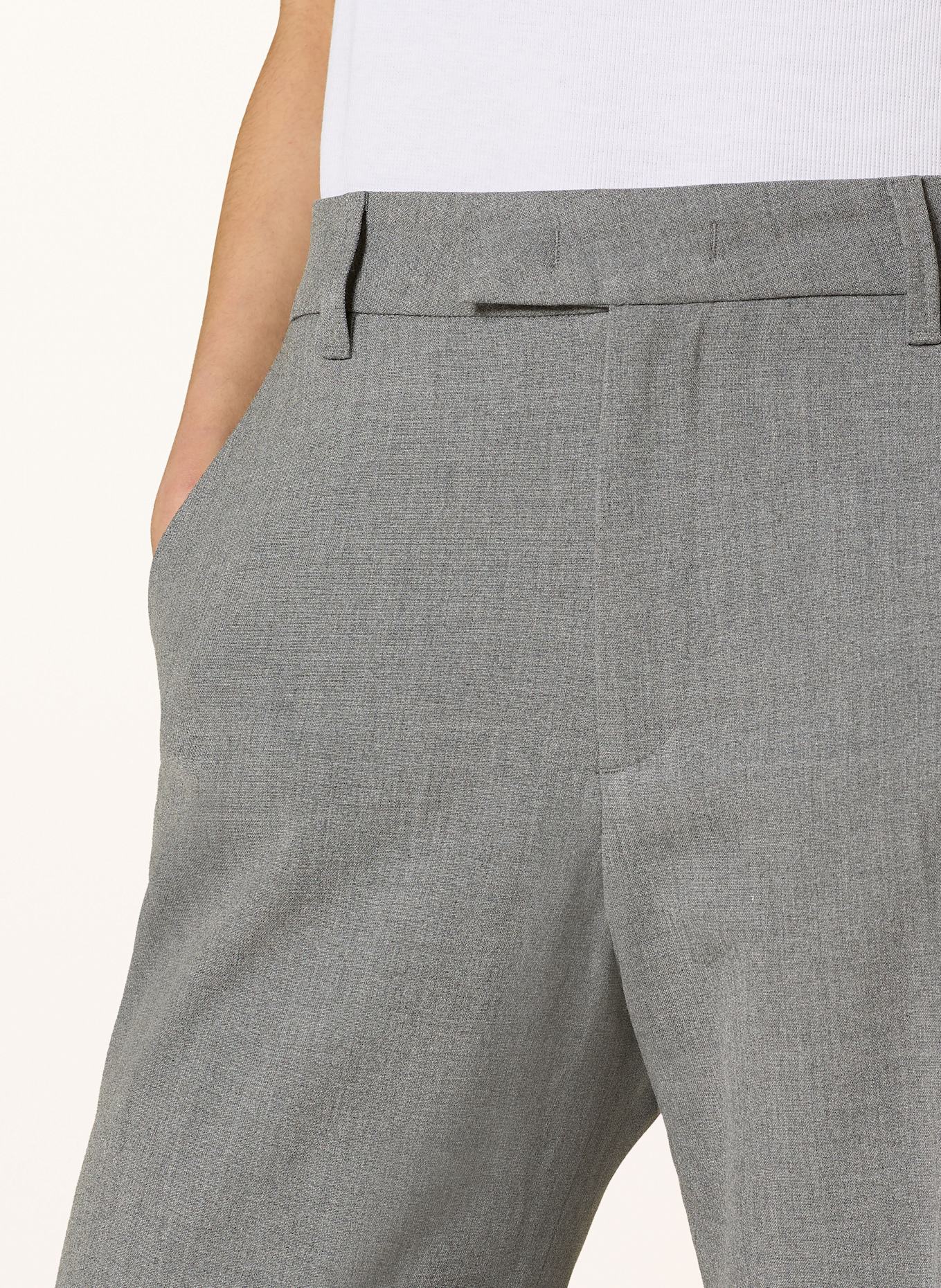 MRS & HUGS Wide leg trousers, Color: GRAY (Image 5)