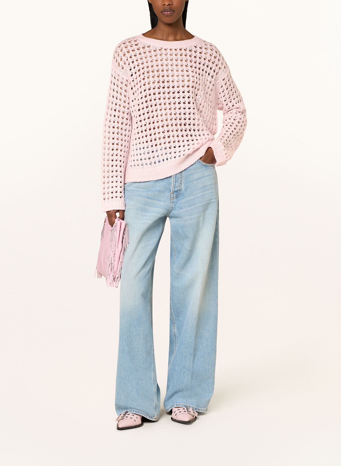 MRS & HUGS Sweater: PINK