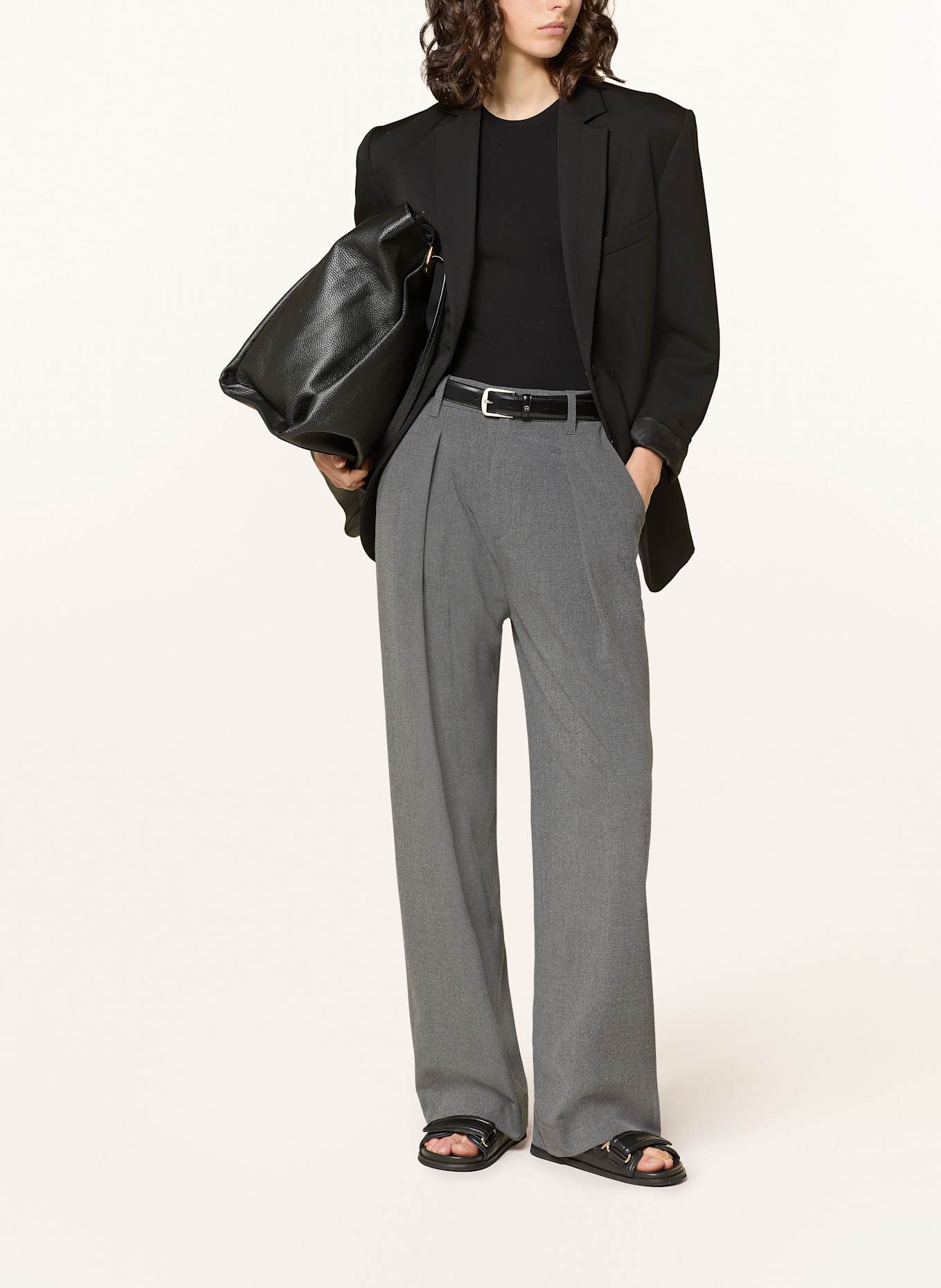 MRS & HUGS Marlenehose: GRAU