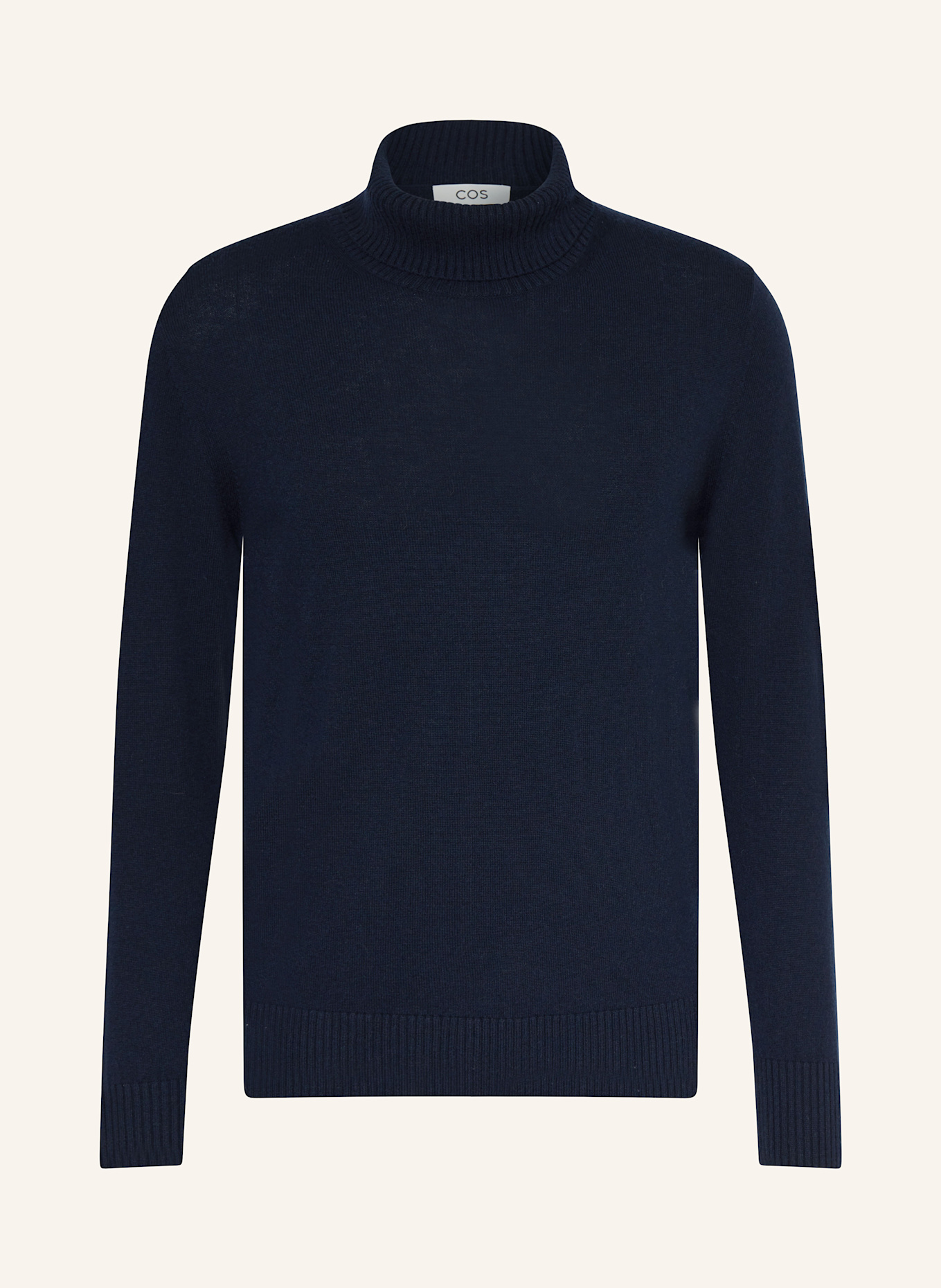 COS Rollkragenpullover: DUNKELBLAU