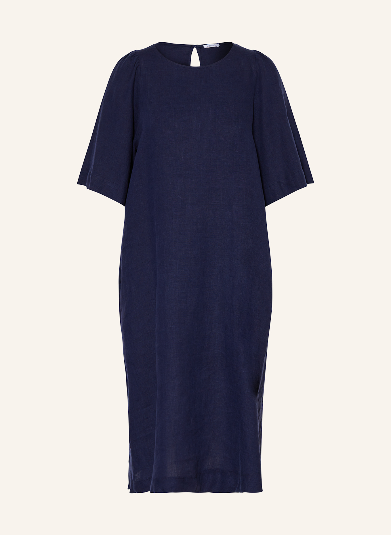 seidensticker Leinenkleid: DUNKELBLAU