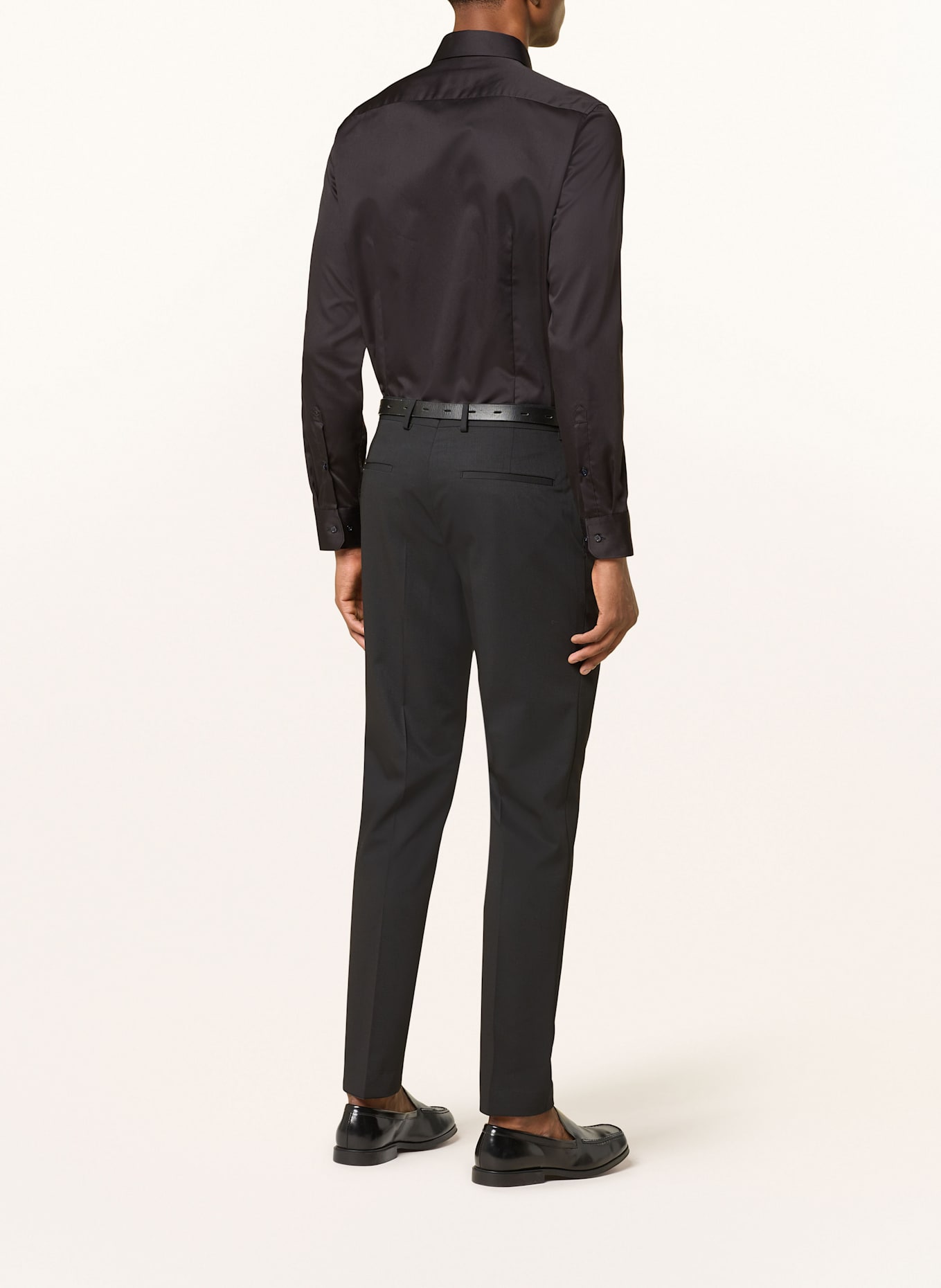 seidensticker Hemd Slim Fit: SCHWARZ