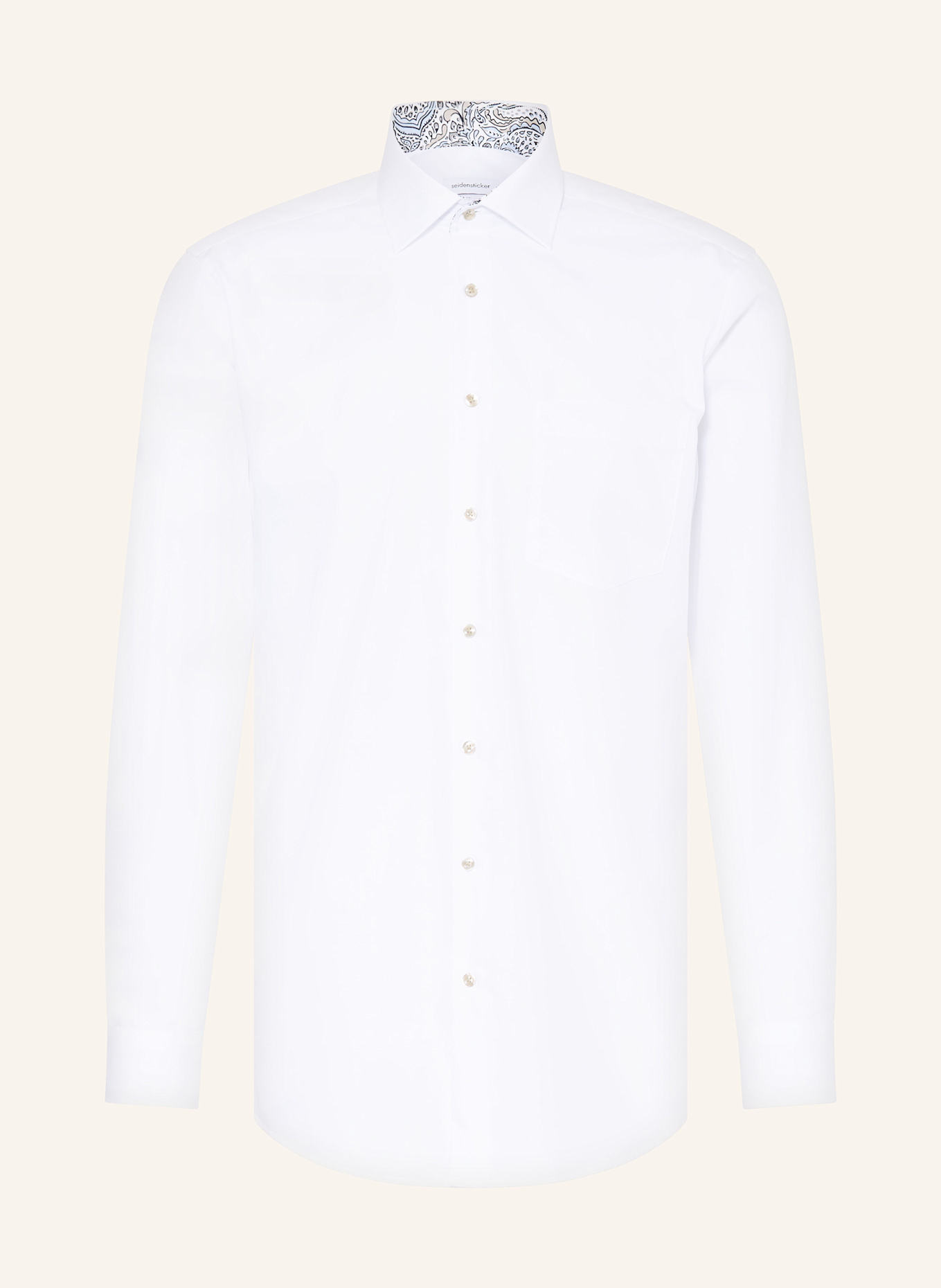 seidensticker Hemd Regular Fit: WEISS