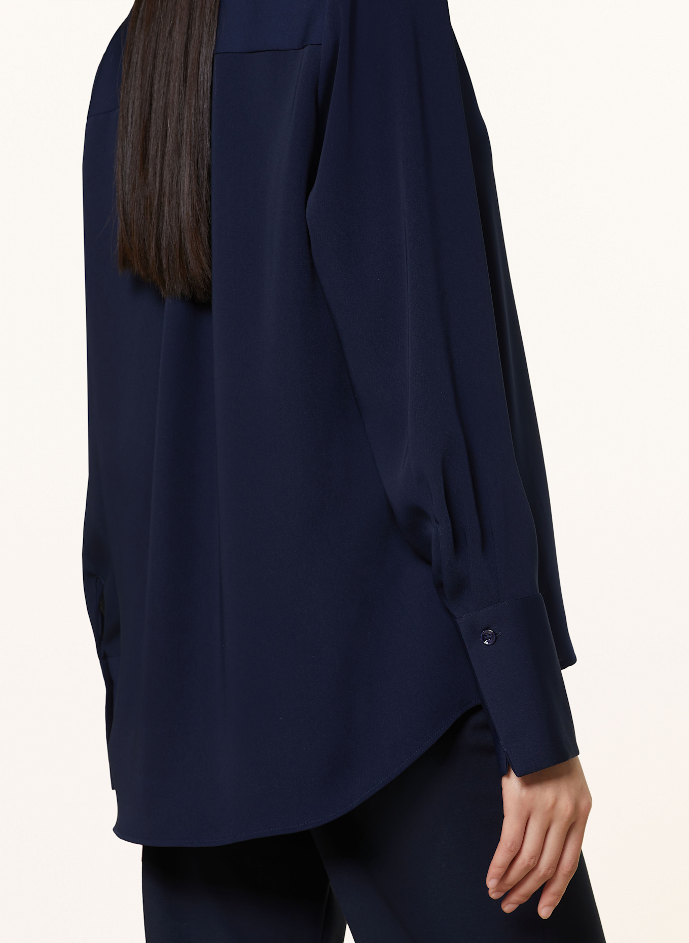 seidensticker Blusenshirt: DUNKELBLAU