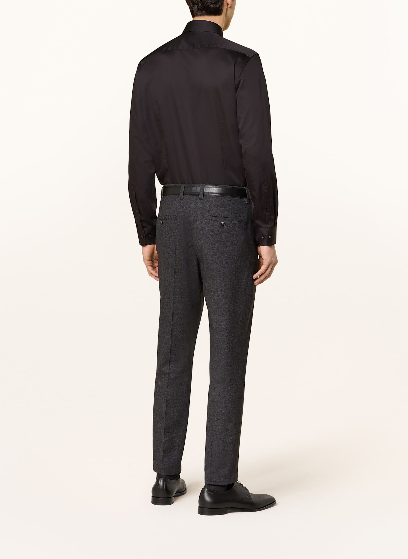 seidensticker Hemd Shaped Fit: SCHWARZ