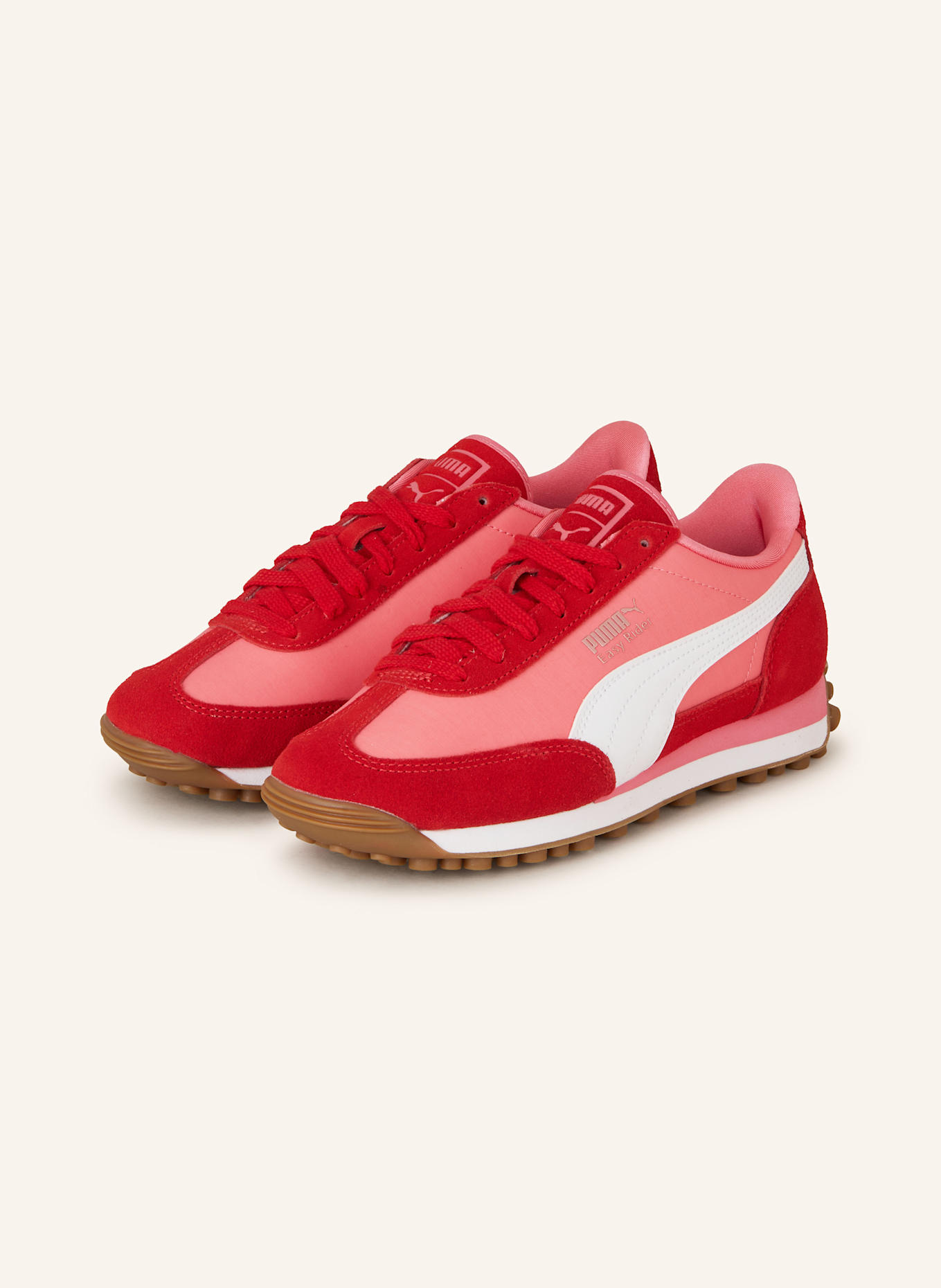 PUMA EASY RIDER LOVE JR sneaker: PINK / RED / WHITE
