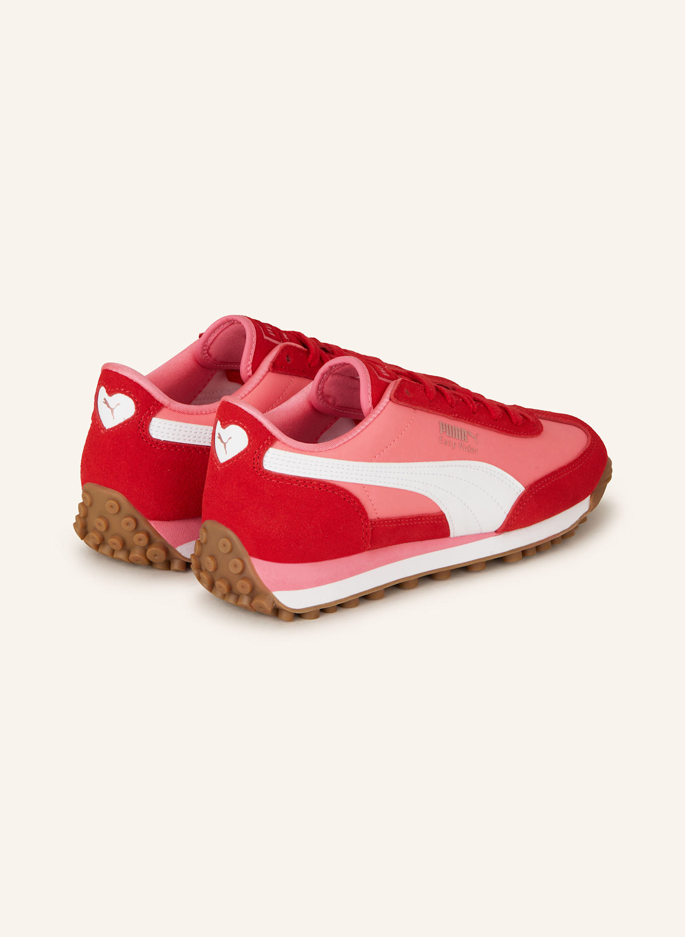 PUMA EASY RIDER LOVE JR sneaker: PINK / RED / WHITE