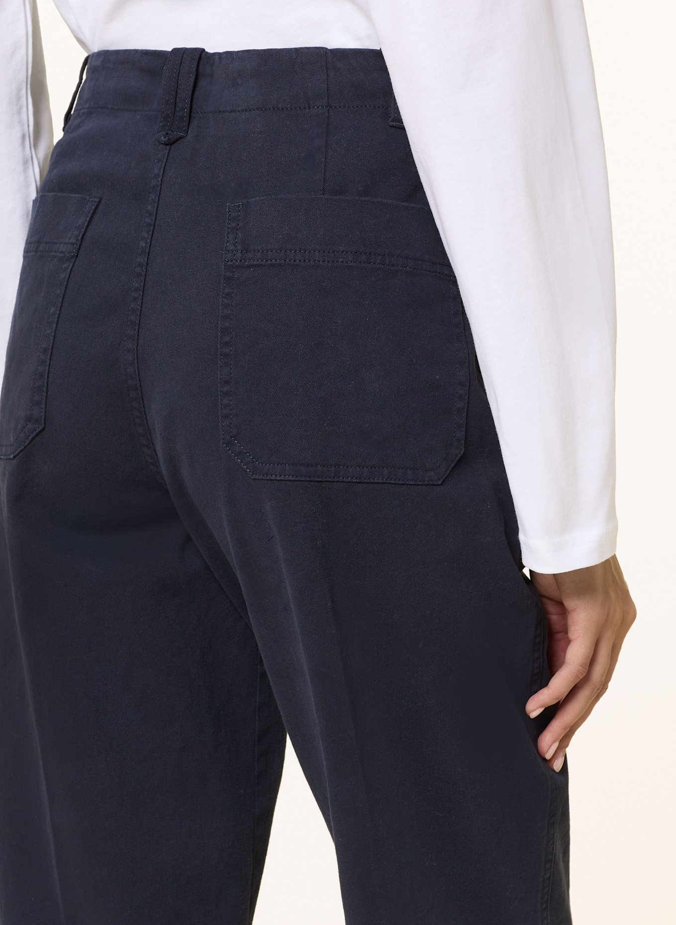 CLOSED 7/8 chino ROVEA: DARK BLUE