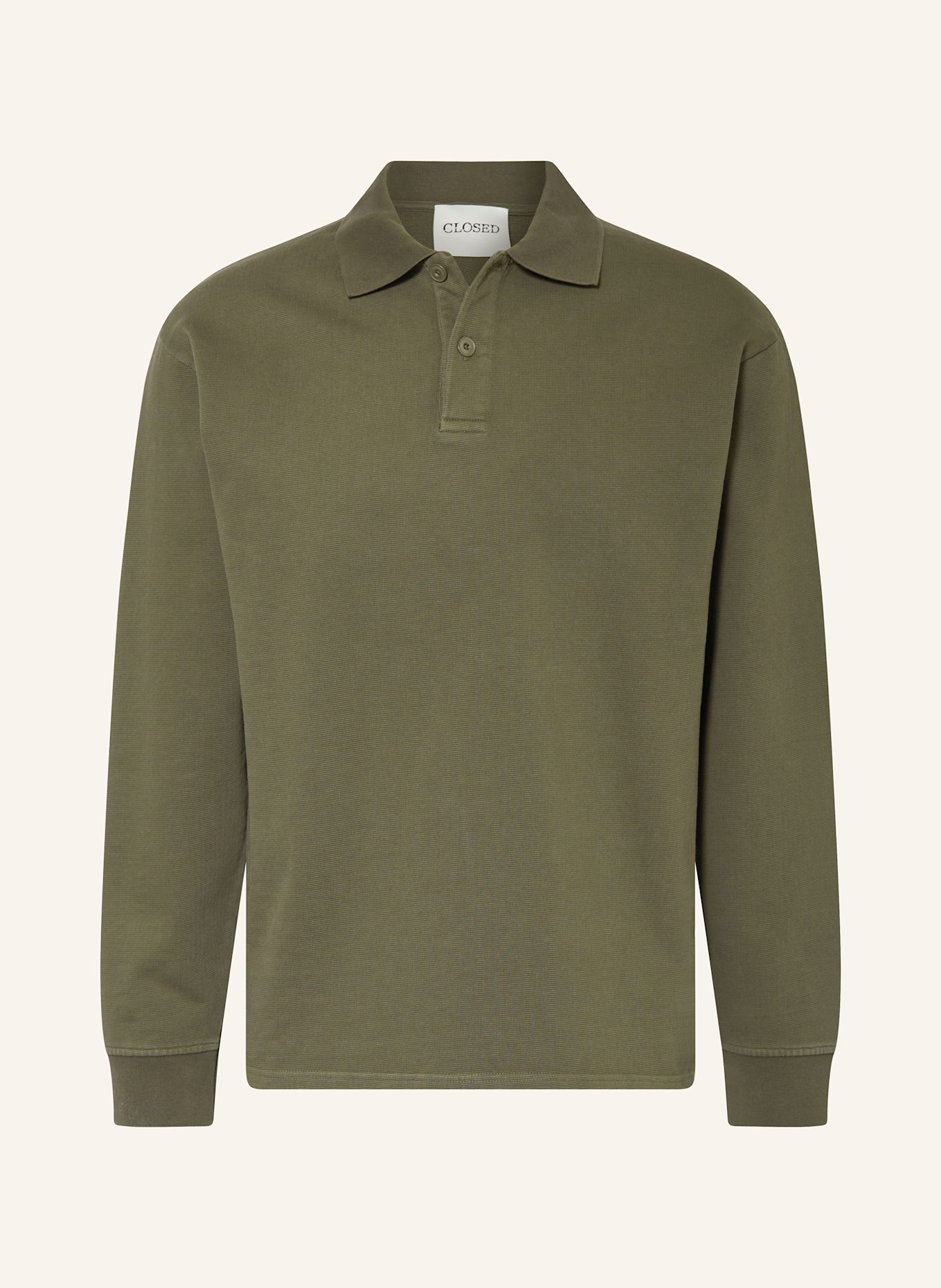 CLOSED Piqué polo shirt: OLIVE