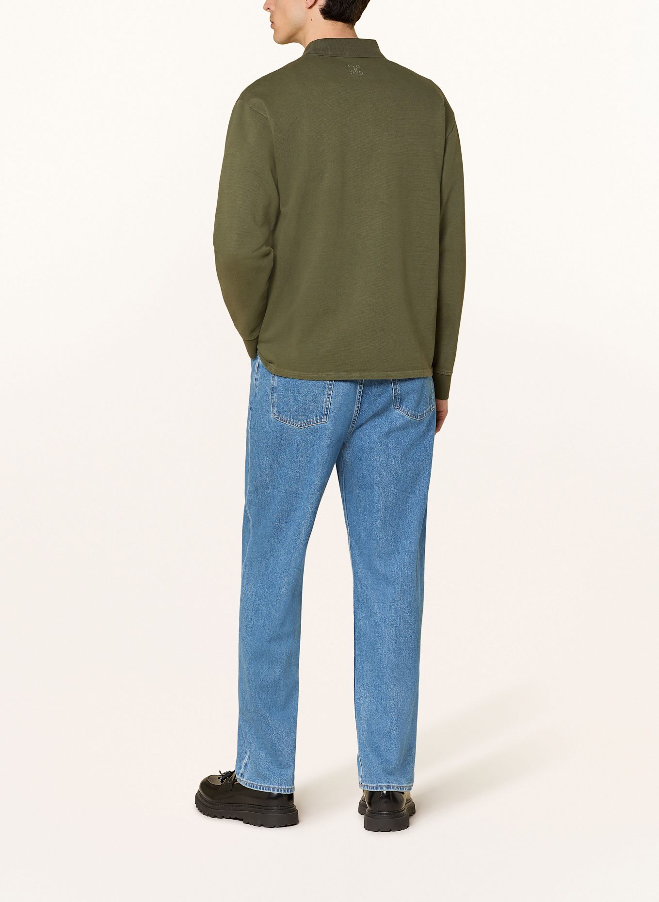 CLOSED Piqué polo shirt: OLIVE