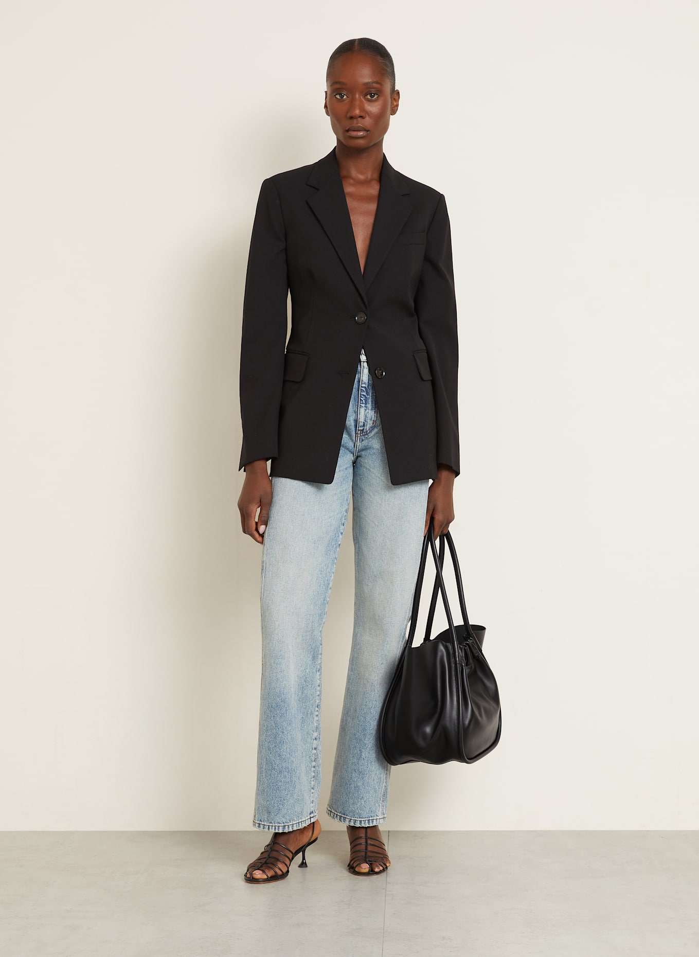 Proenza Schouler Shopper s pouzdrem: ČERNÁ