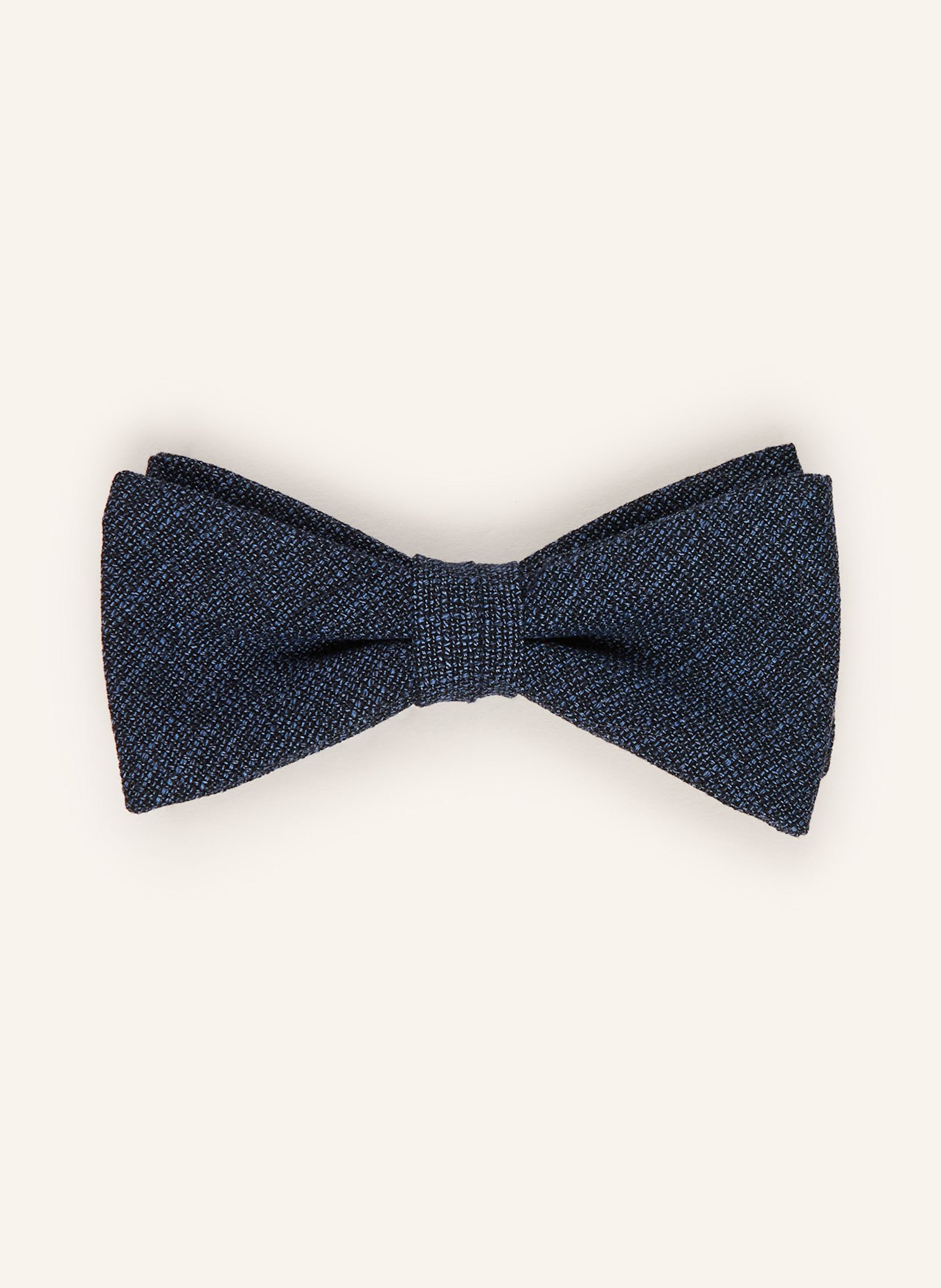 STRELLSON Set: Bow tie and pocket square: DARK BLUE / WHITE