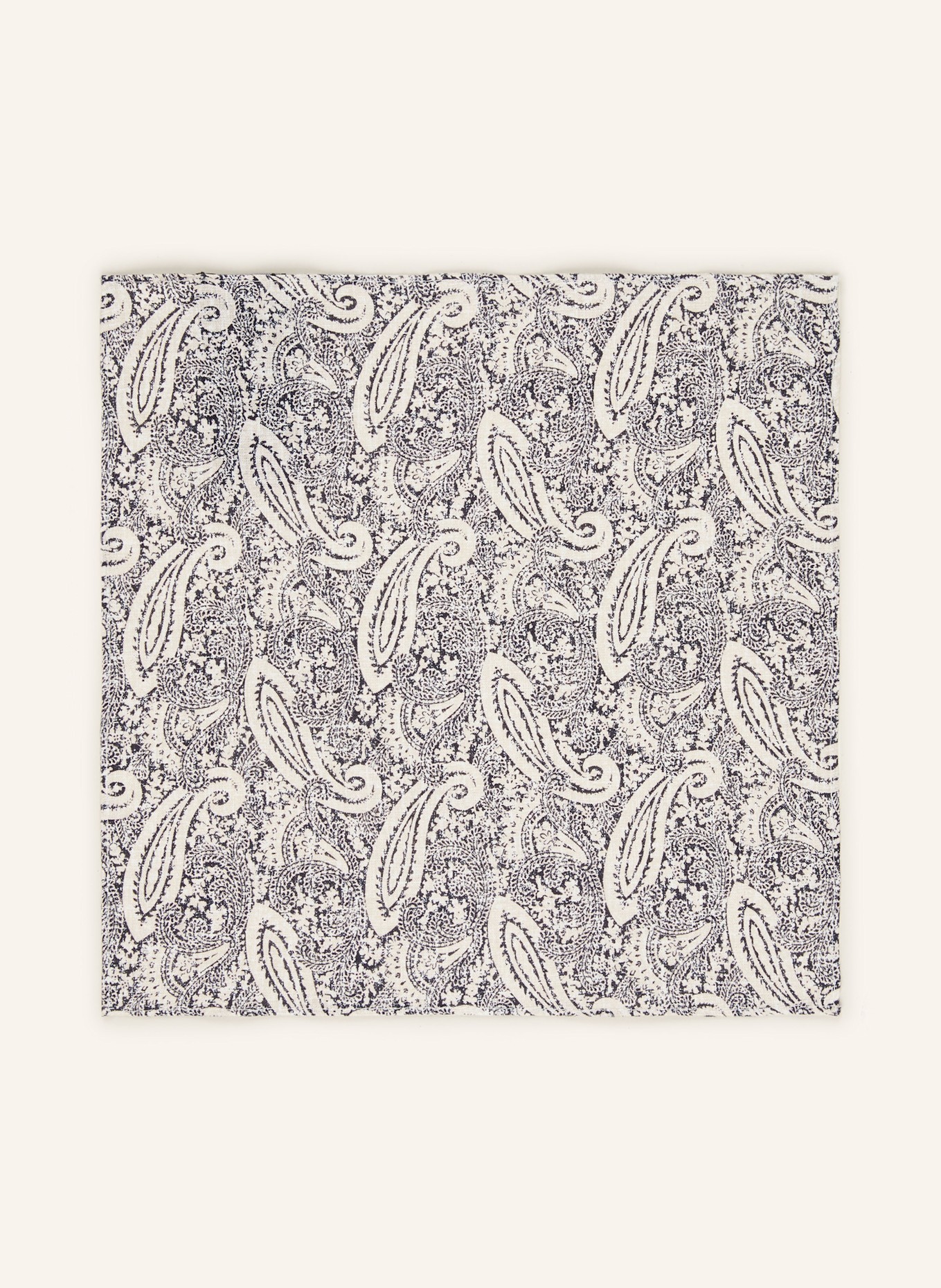 STRELLSON Set: Bow tie and pocket square: DARK BLUE / WHITE