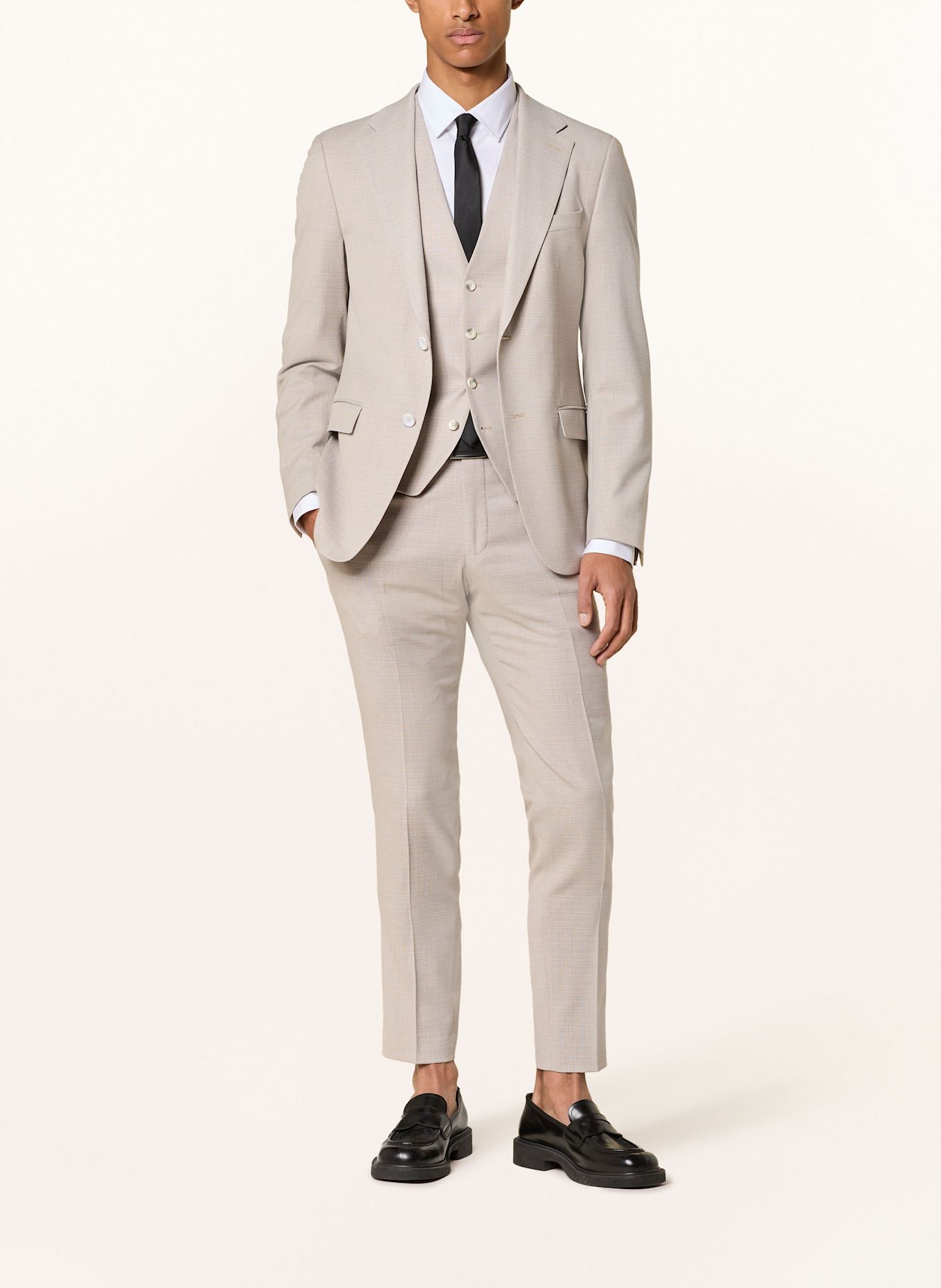 STRELLSON Obleková vesta GYL2 Slim Fit, Barva: 265 Medium Beige               265 (Obrázek 6)