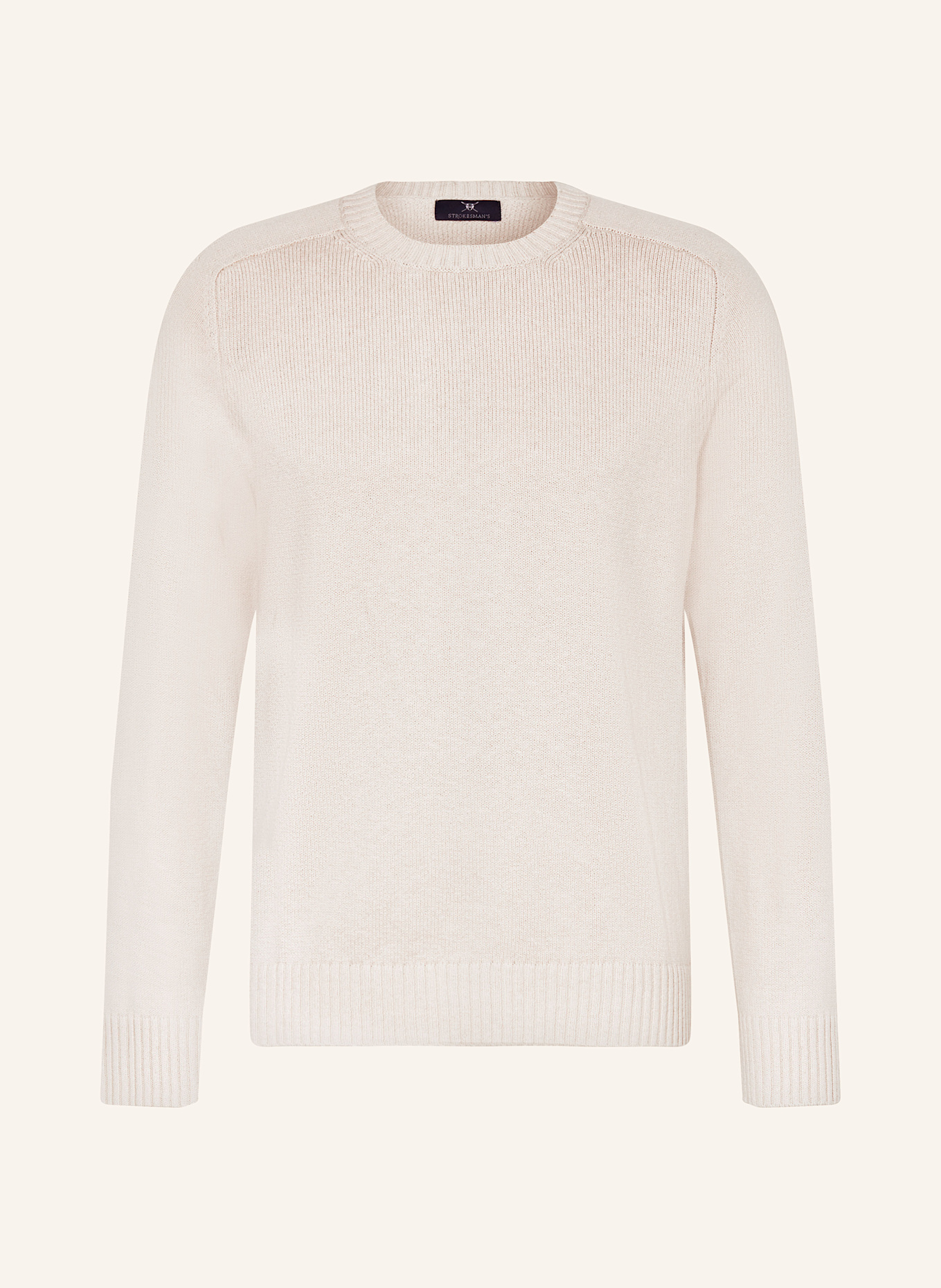 STROKESMAN'S Sweater, Color: BEIGE (Image 1)