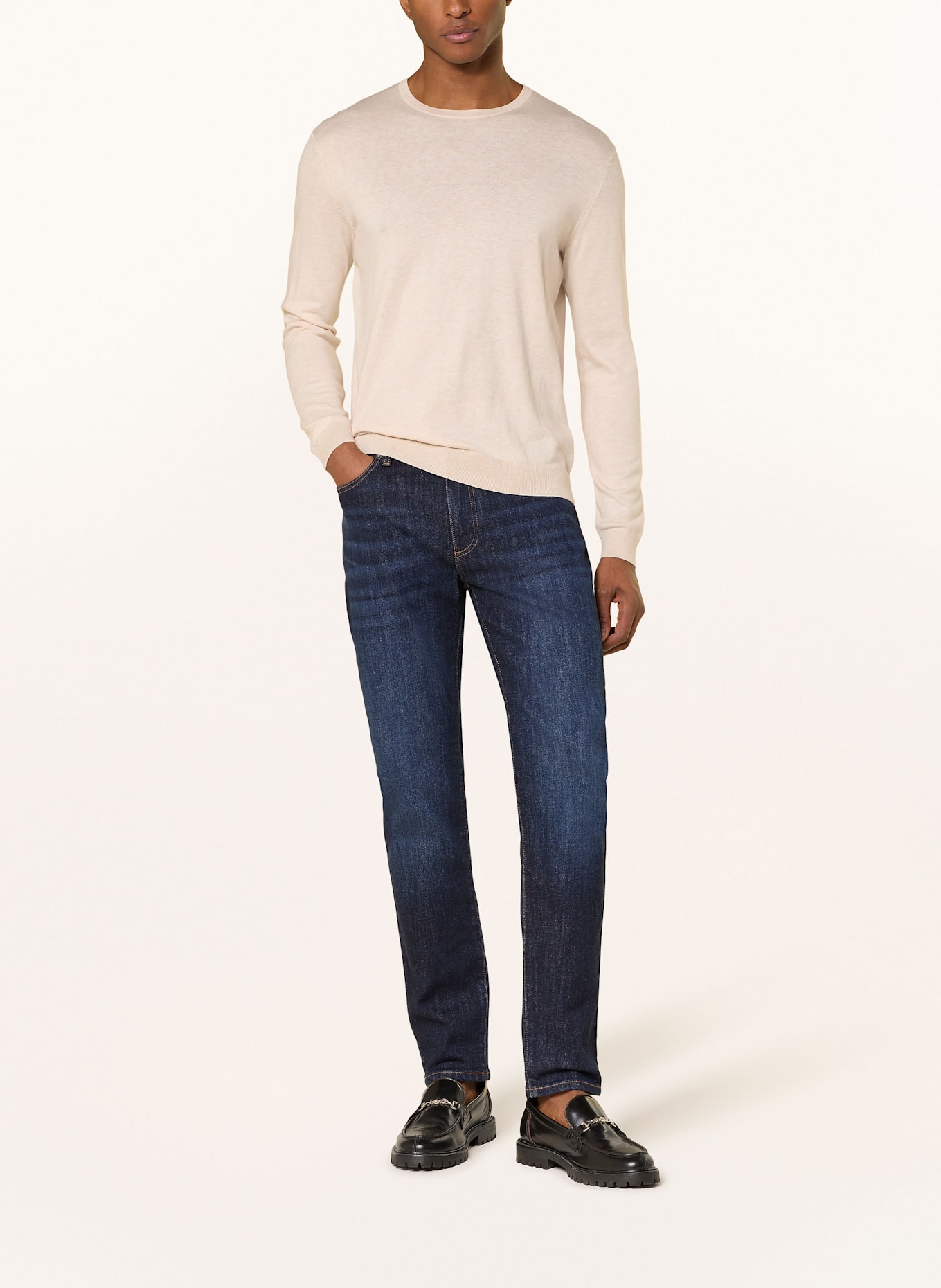 STROKESMAN'S Sweater, Color: BEIGE (Image 2)