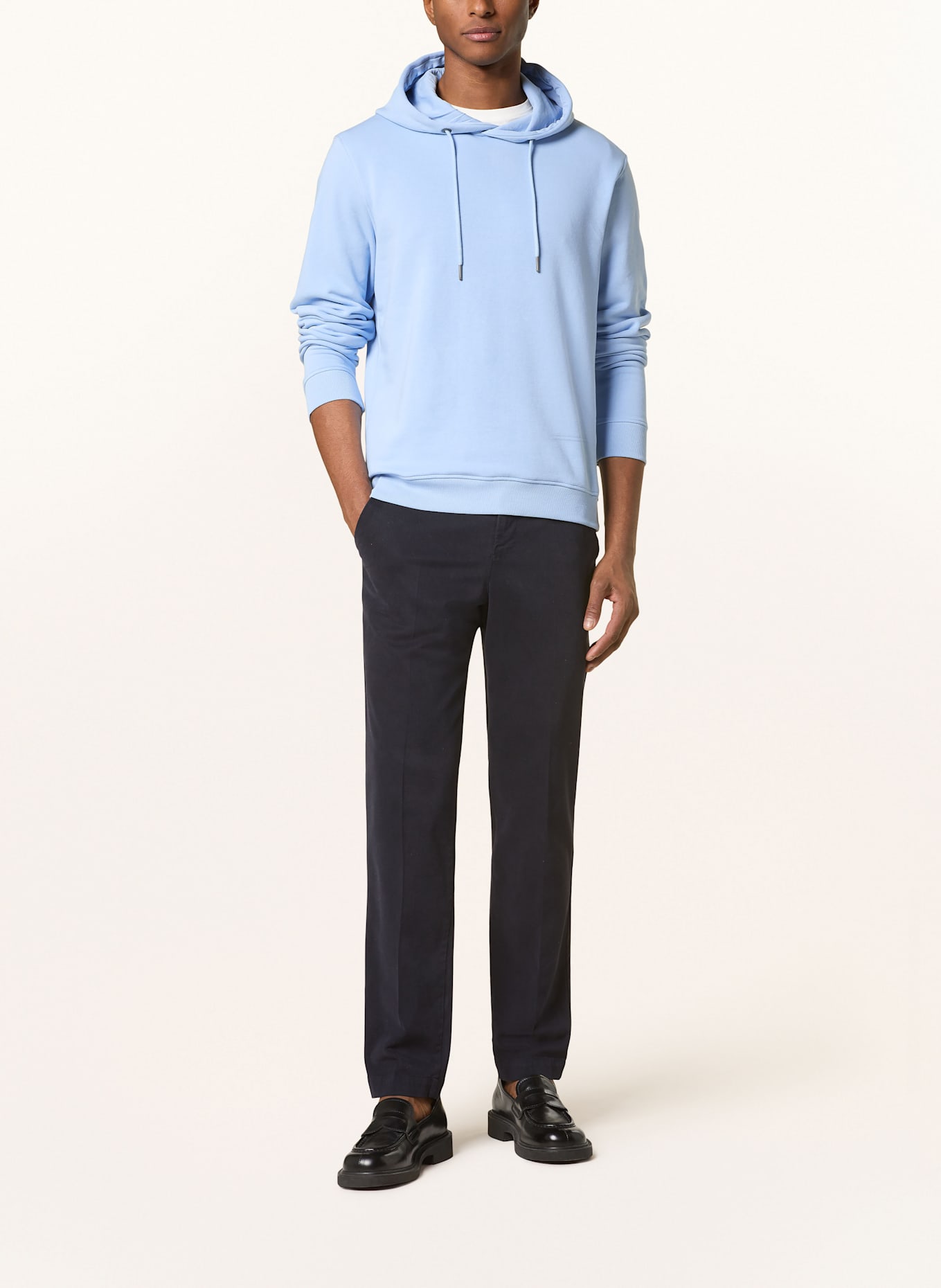 STROKESMAN'S Hoodie: HELLBLAU