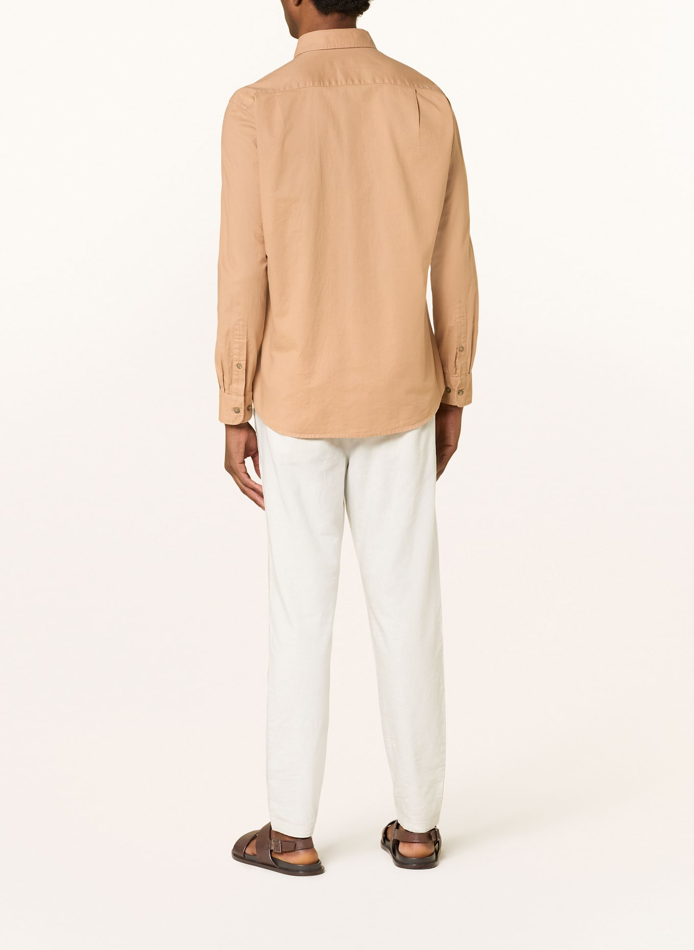 STROKESMAN'S Shirt regular fit: BEIGE