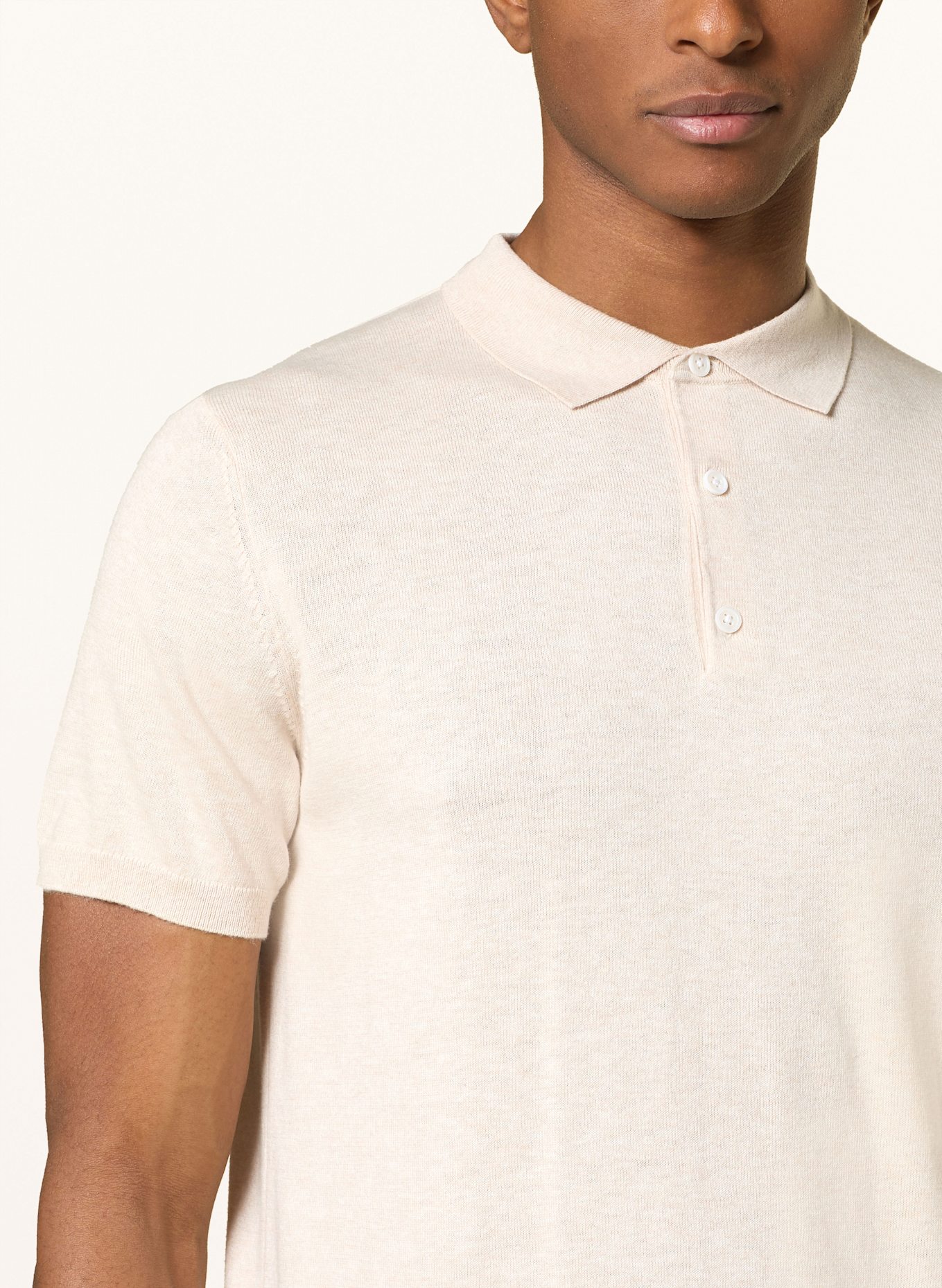 STROKESMAN'S Trangoworld men polo Manica Corta Ercol: BEIGE