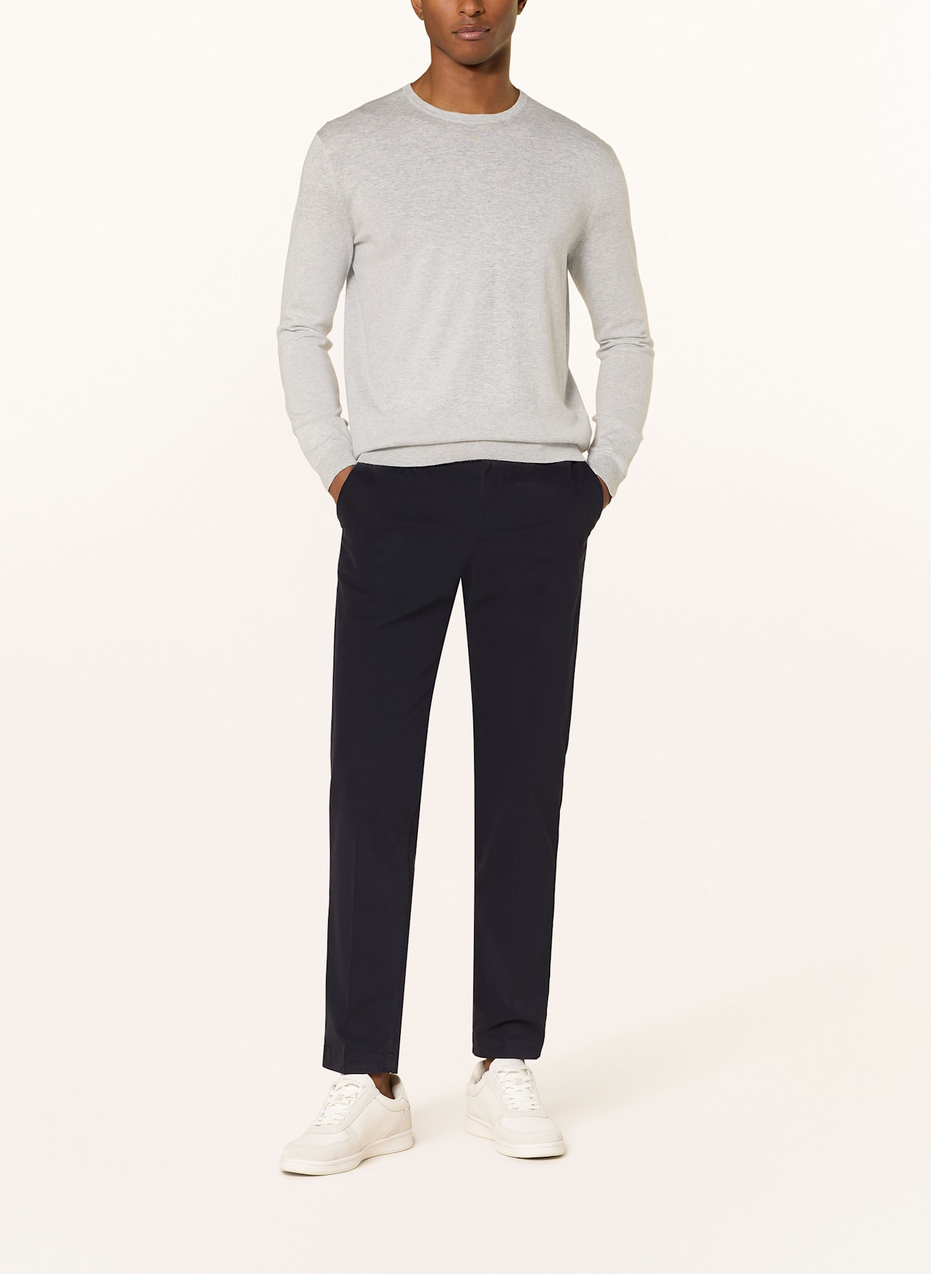 STROKESMAN'S Pullover: HELLGRAU