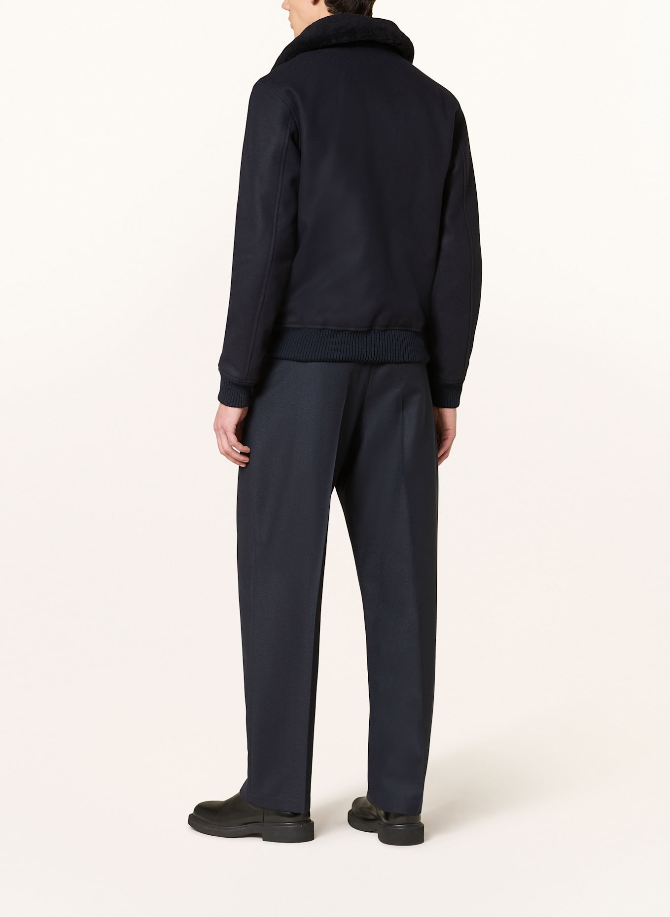 SANDRO Blouson: DUNKELBLAU