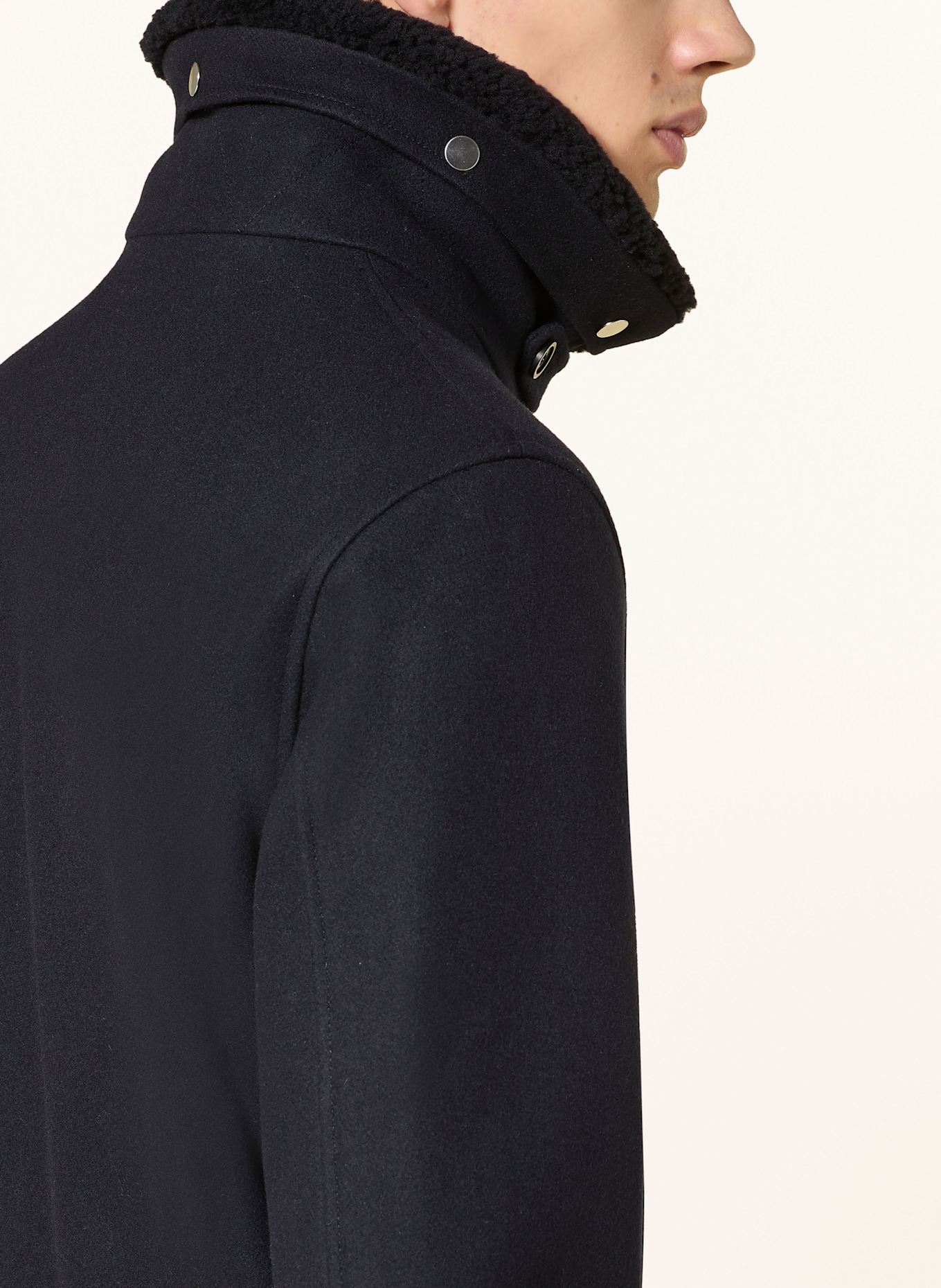 SANDRO Blouson: DUNKELBLAU