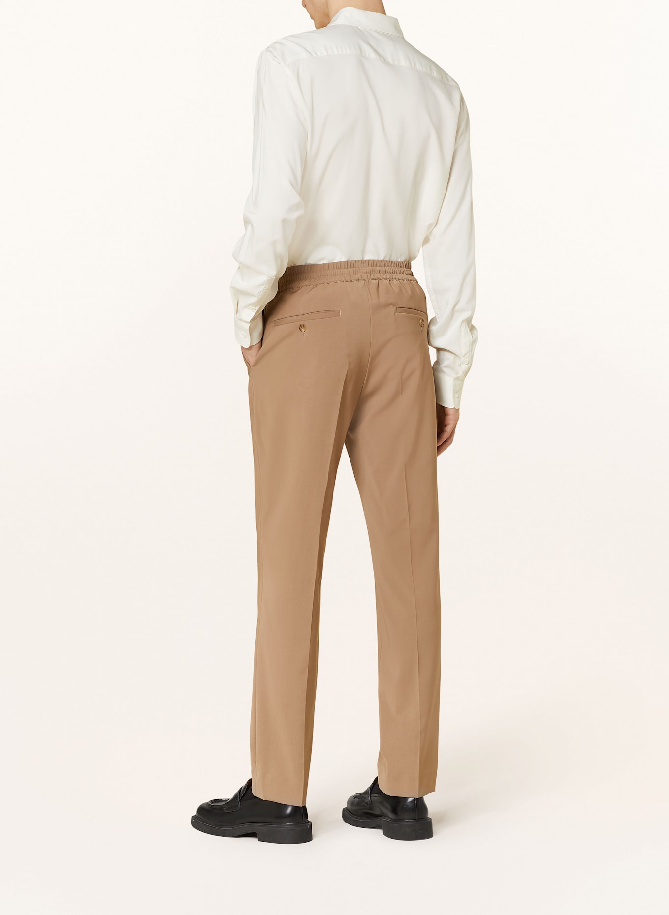 SANDRO Hose NEW ALPHA im Jogging-Stil Slim Fit: HELLBRAUN