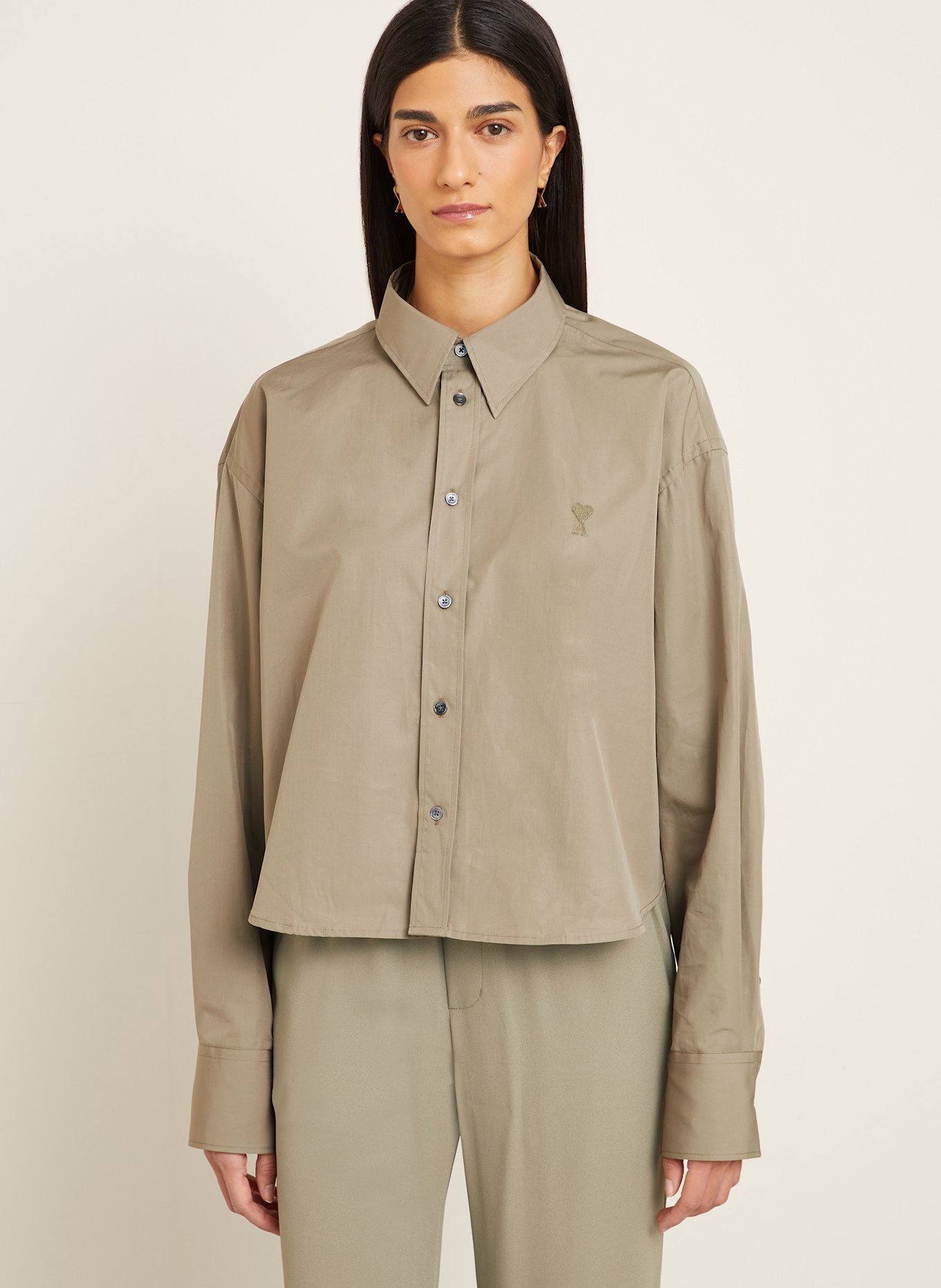 AMI PARIS Koszula: SZARY