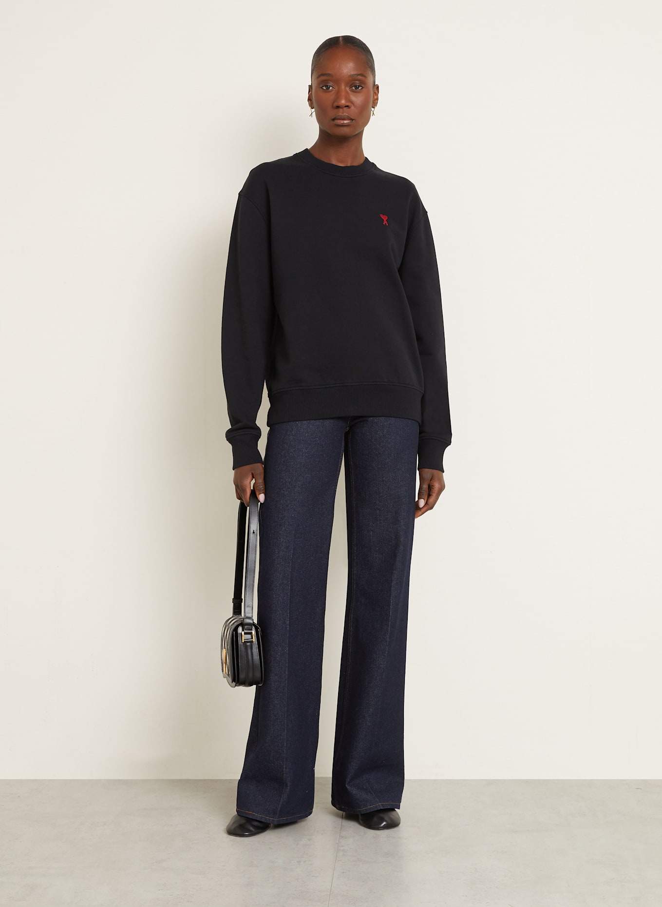 AMI PARIS Sweatshirt, Farbe: SCHWARZ (Bild 2)