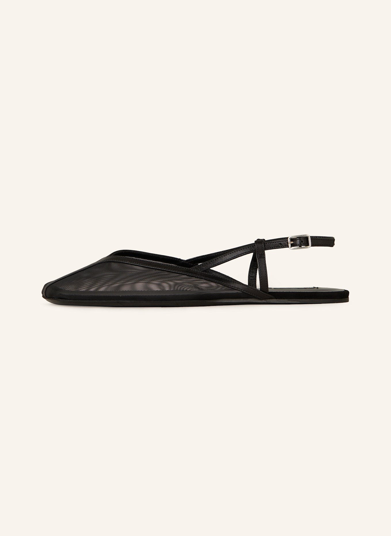AMI PARIS Slingballerinas: SCHWARZ