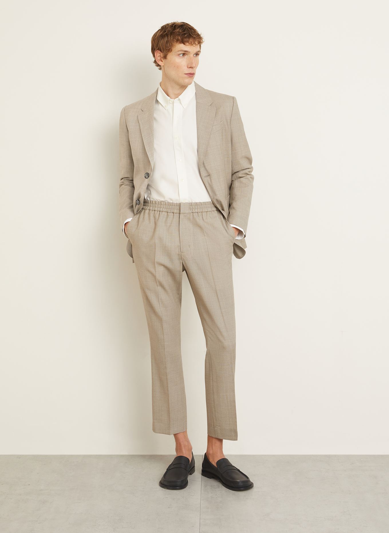 AMI PARIS Oxford shirt extra slim fit: WHITE