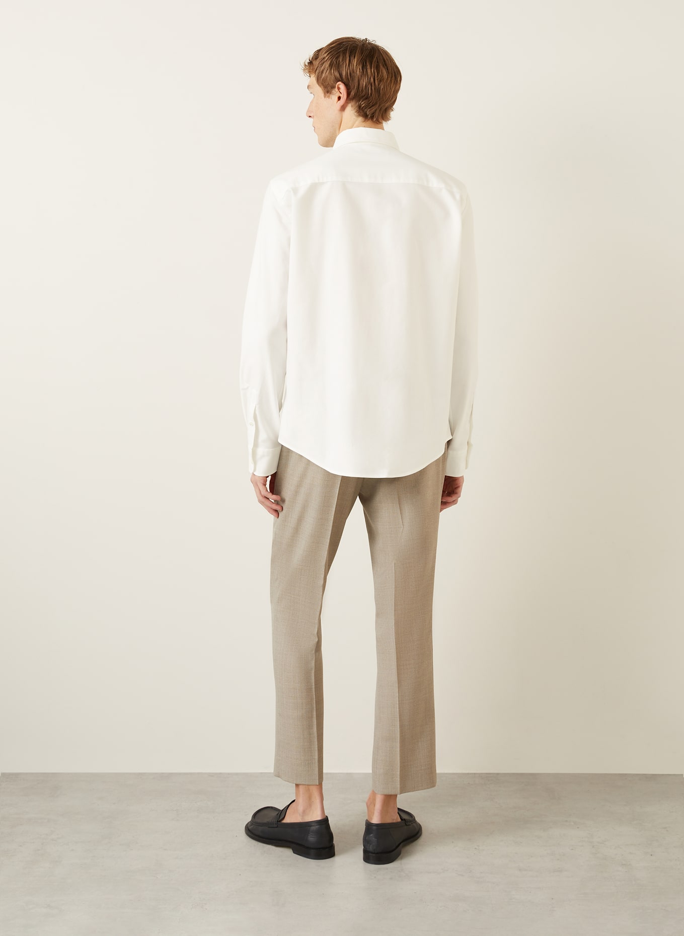 AMI PARIS Oxford shirt extra slim fit: WHITE