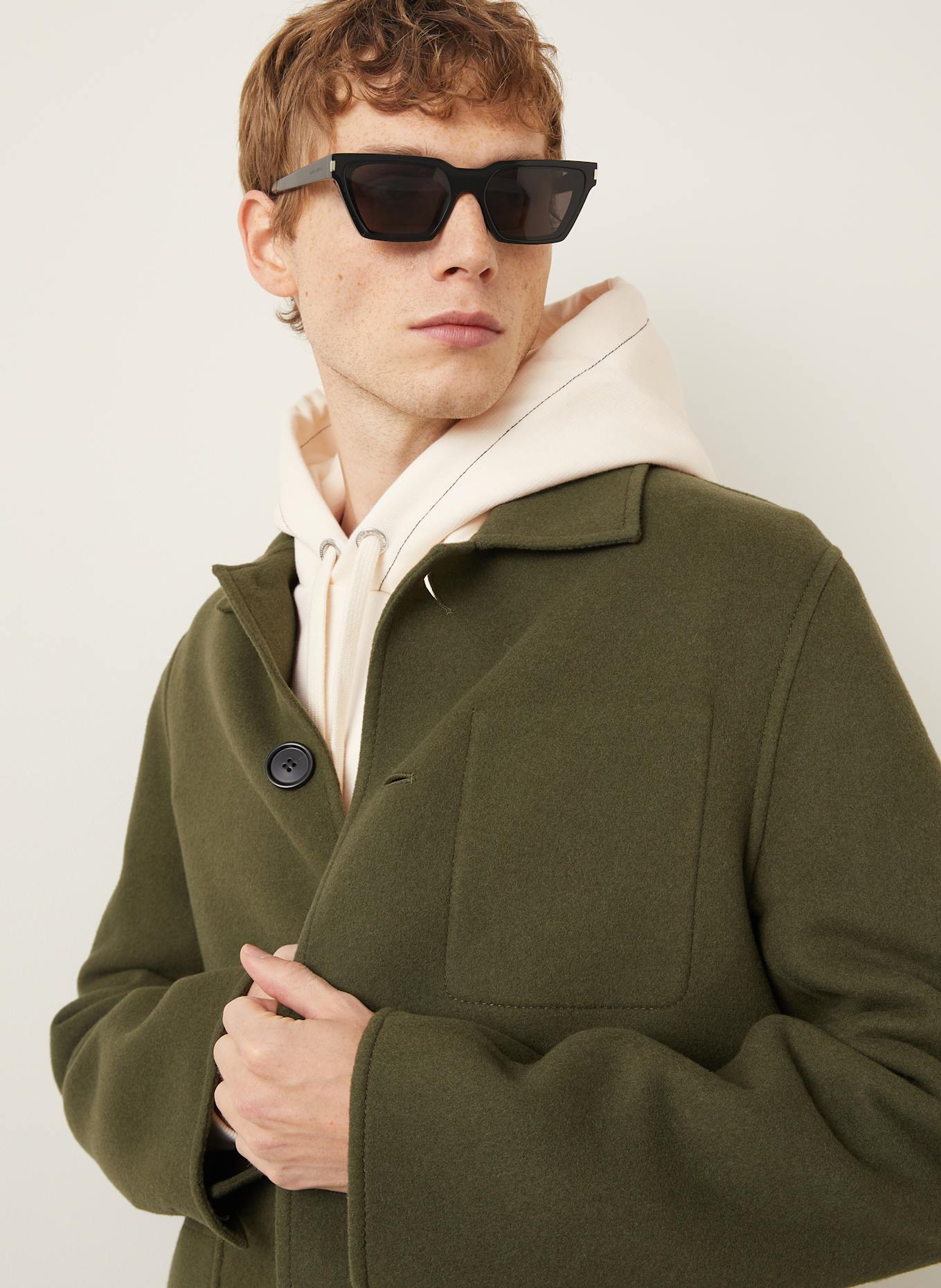 AMI PARIS Jacke: GRÜN