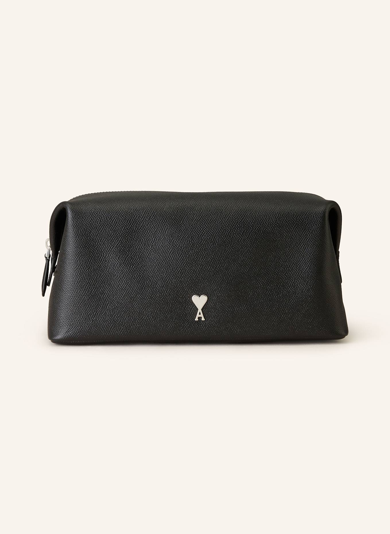 AMI PARIS Kosmetiktasche PARIS PARIS: SCHWARZ
