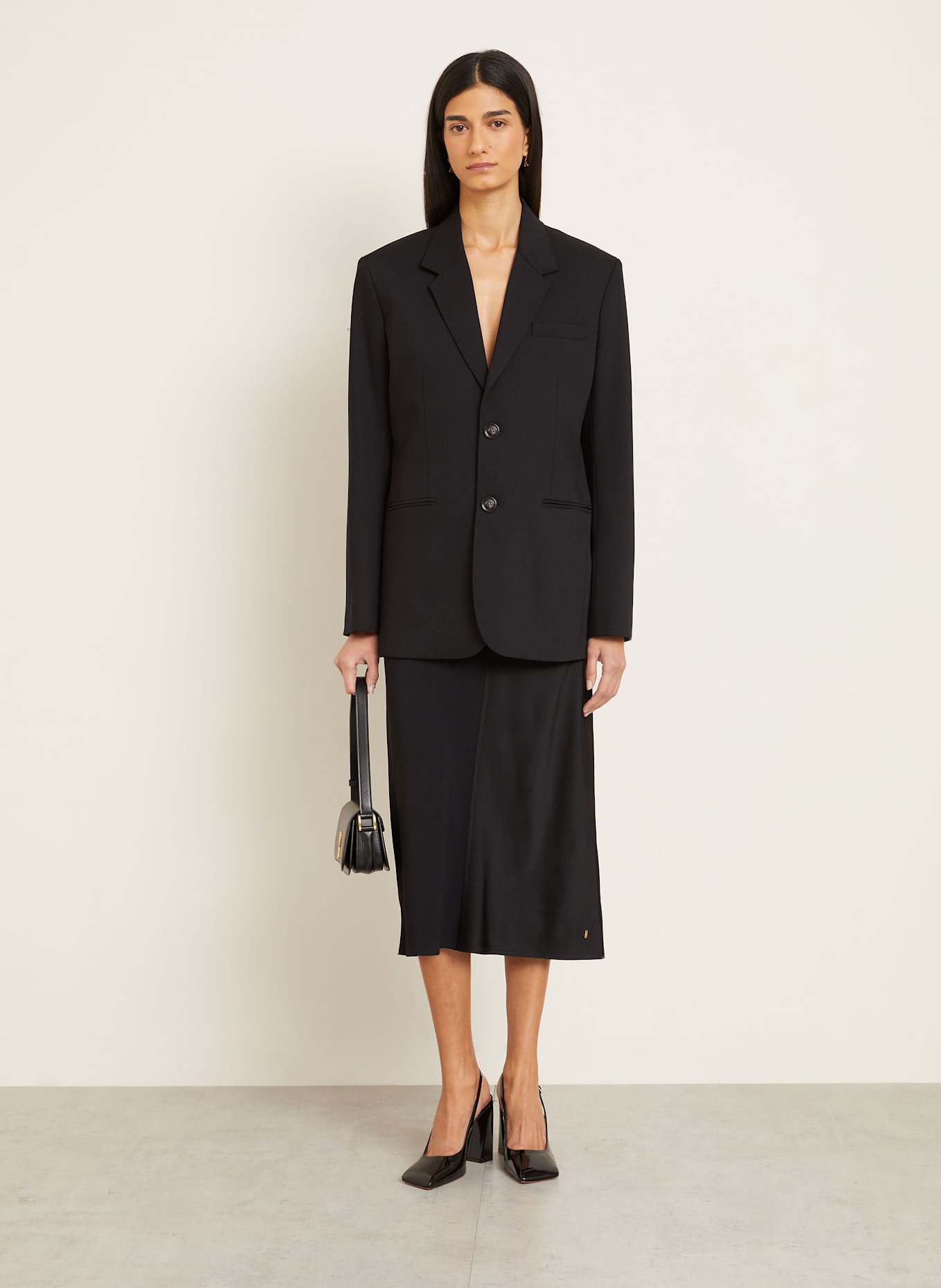 AMI PARIS Blazer: BLACK