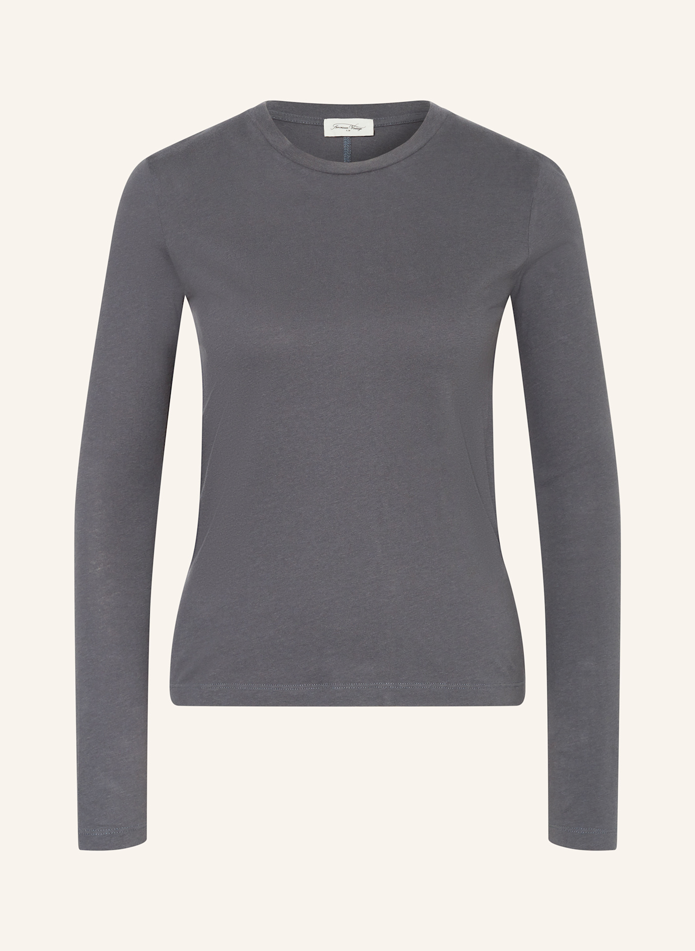 American Vintage Longsleeve GAMIPY: DUNKELGRAU