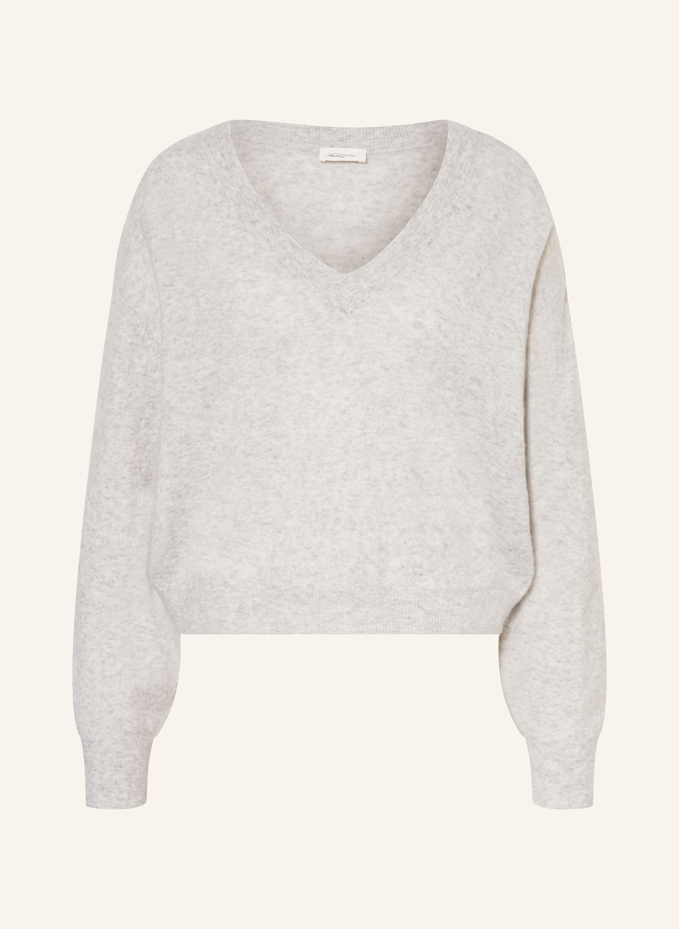 American Vintage Pullover RAXOW: HELLGRAU