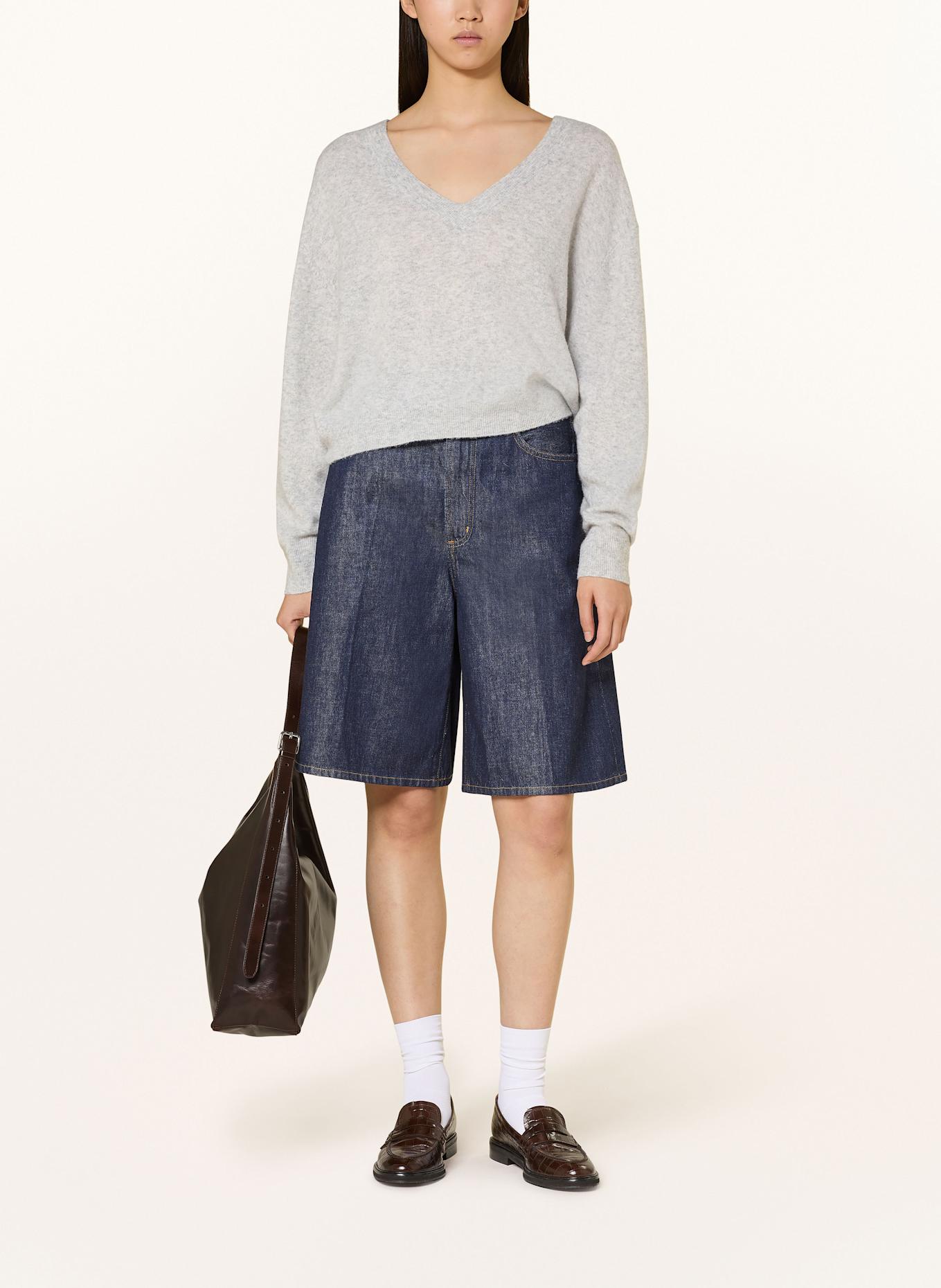 American Vintage Pullover RAXOW: HELLGRAU