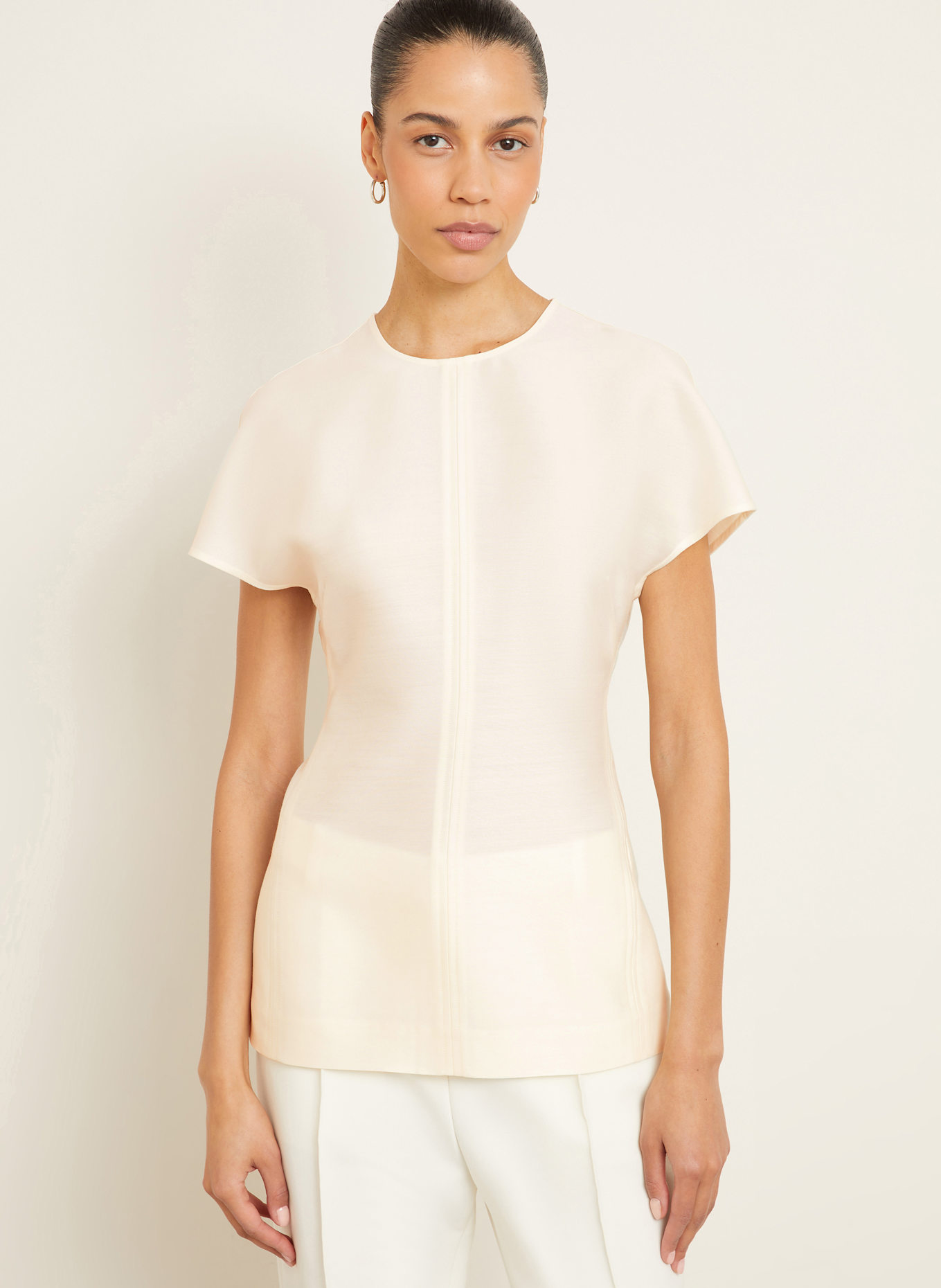 TOTEME T-shirt: ECRU