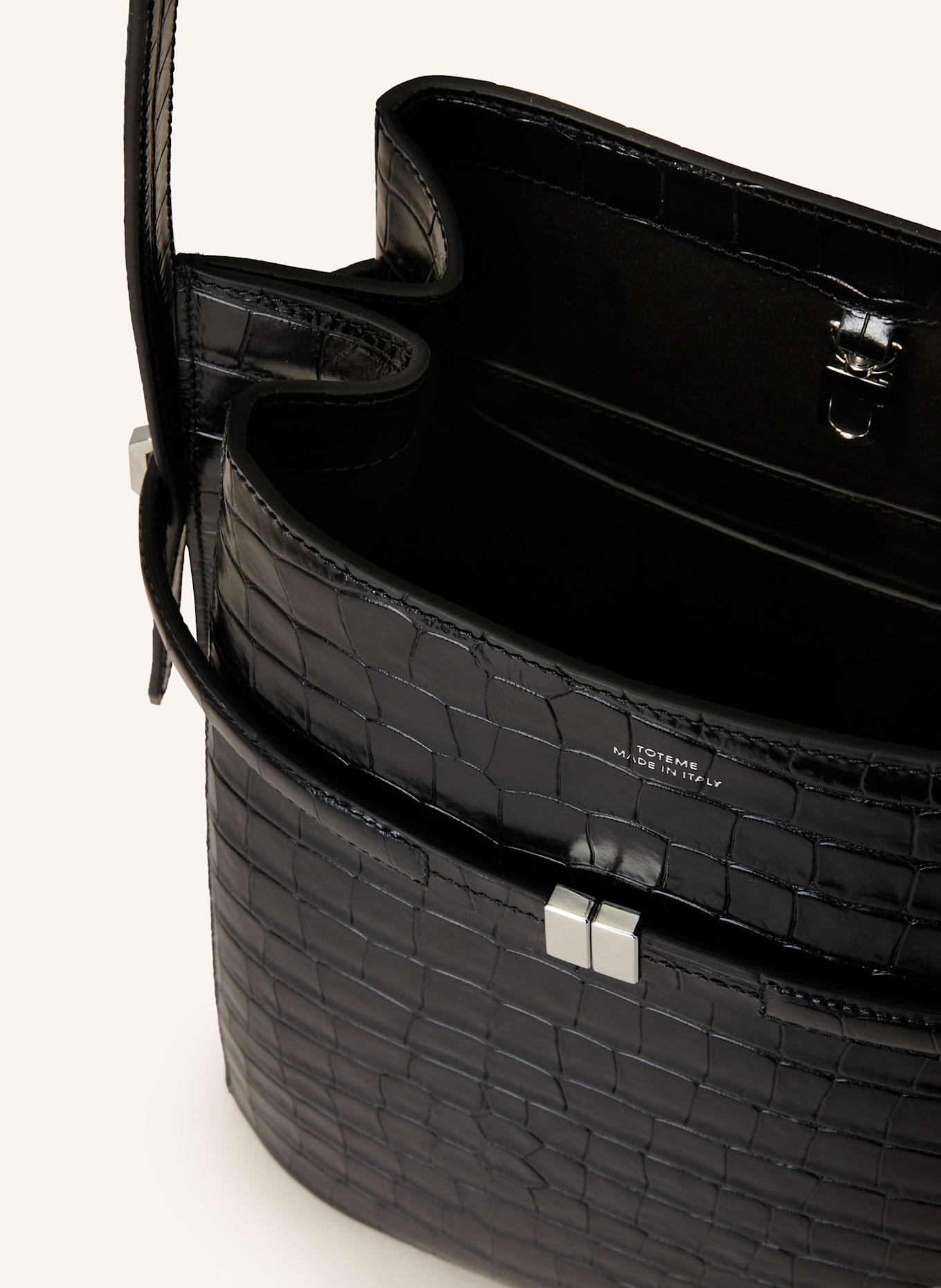 TOTEME Beuteltasche DAY: SCHWARZ