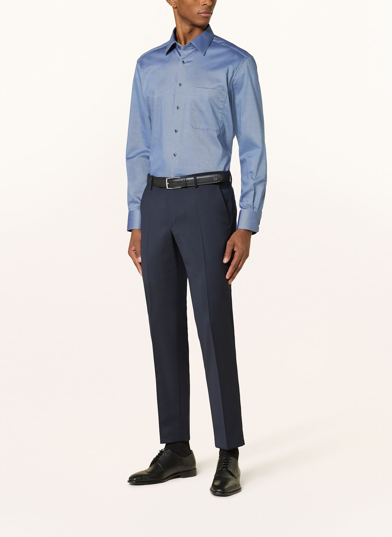 ETERNA Shirt comfort fit: DARK BLUE