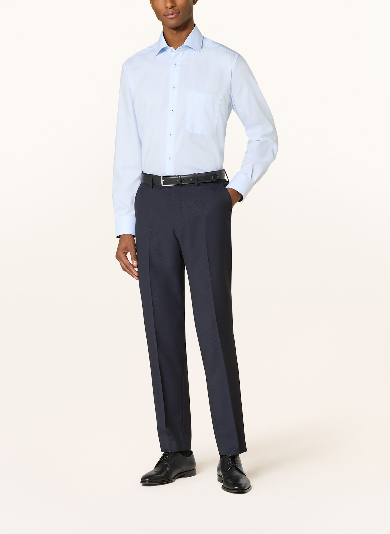 ETERNA Shirt comfort fit: LIGHT BLUE